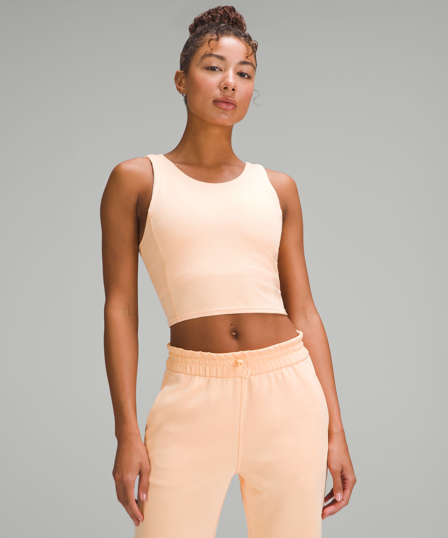 Ribbed Softstreme Cropped Tank Top | Women's Sleeveless & Tops