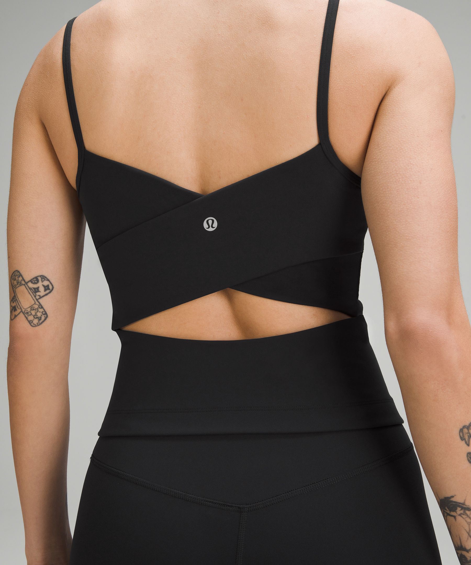 Cross-Back Nulu Yoga Tank Top, Tank Tops