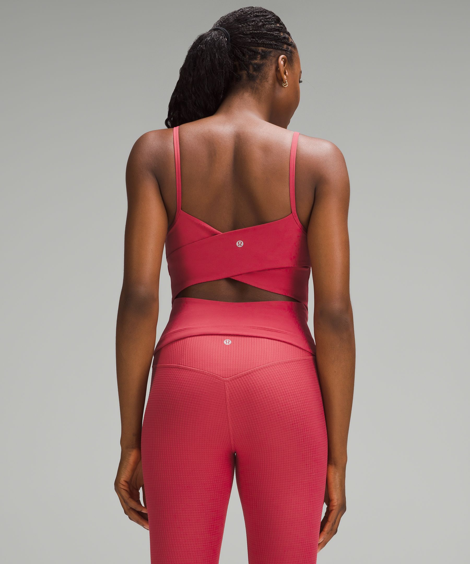 lululemon - Cross-Back Nulu Yoga Tank on Designer Wardrobe