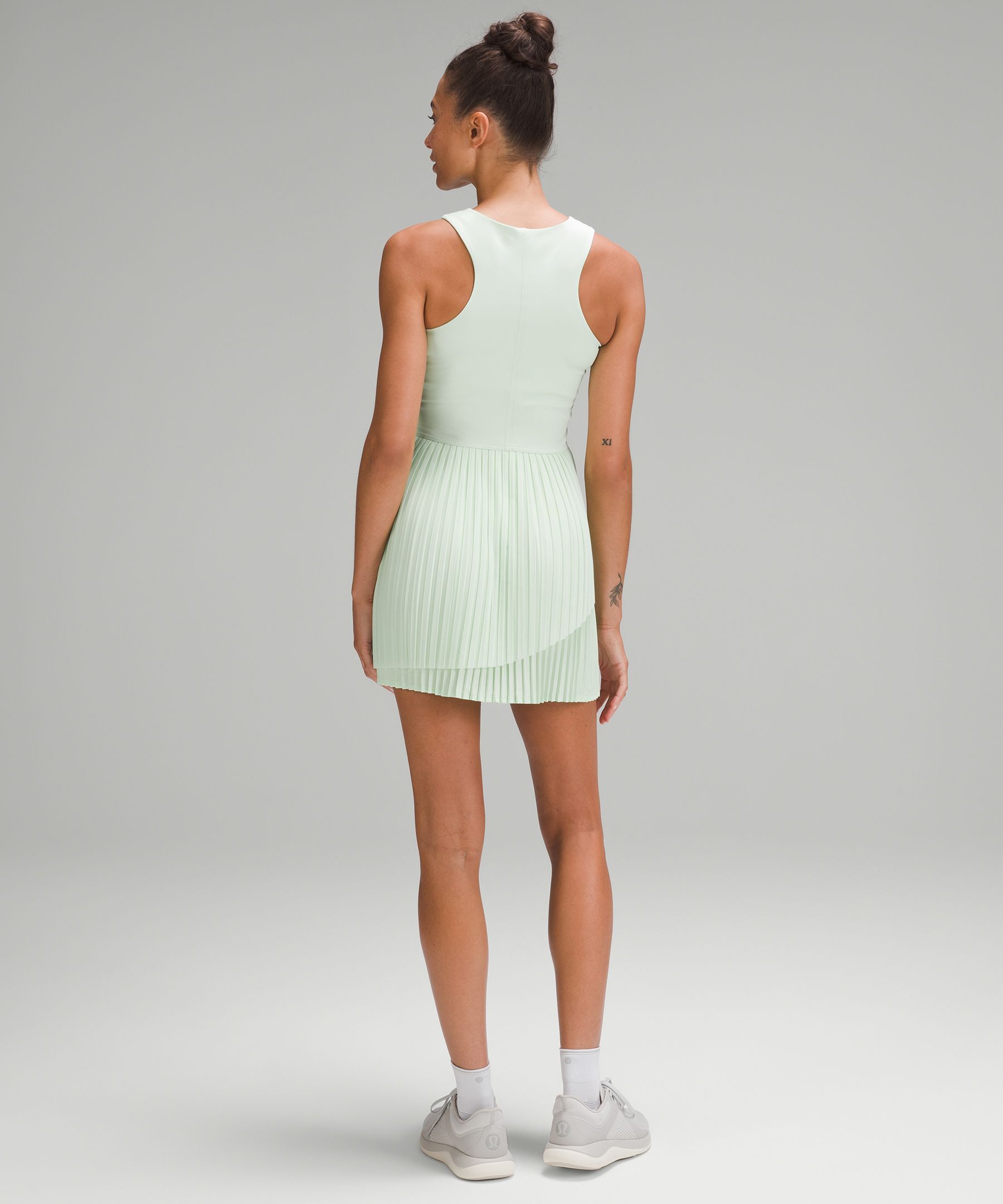 Tiered Pleats Tennis Dress, Dresses