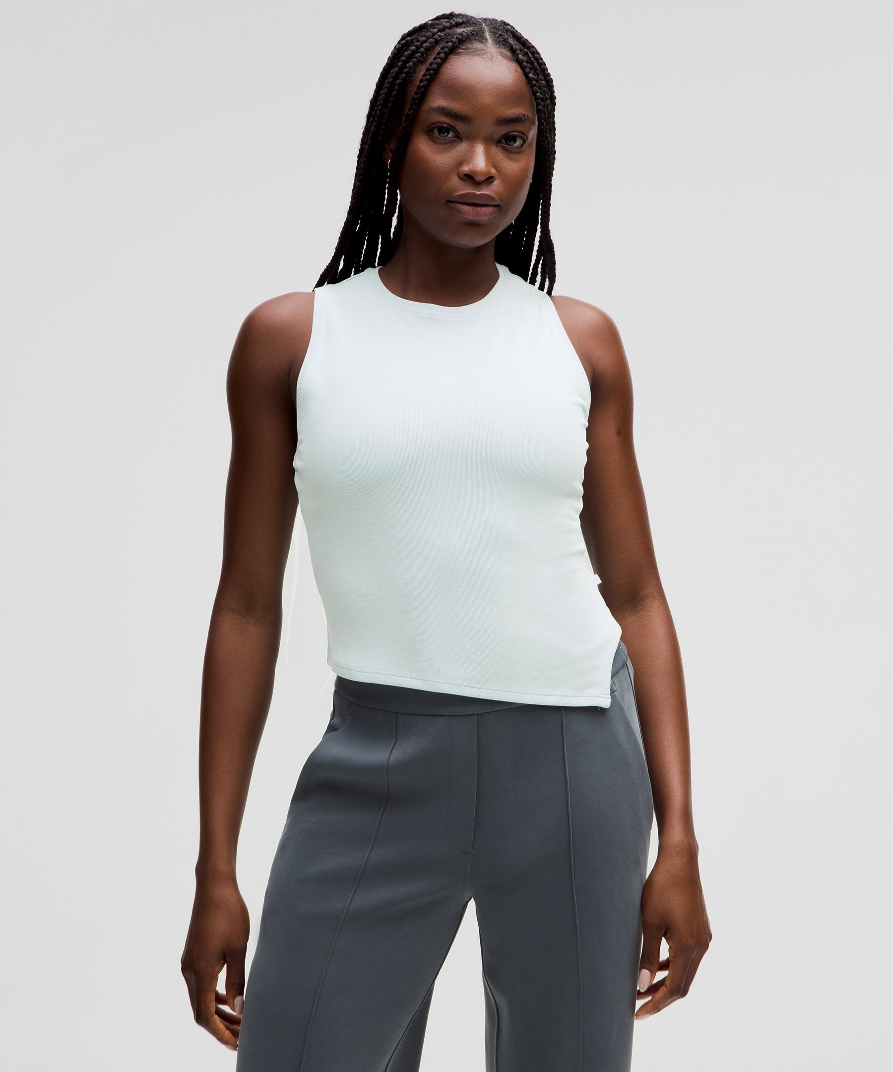 Asymmetrical Hem Tank Top