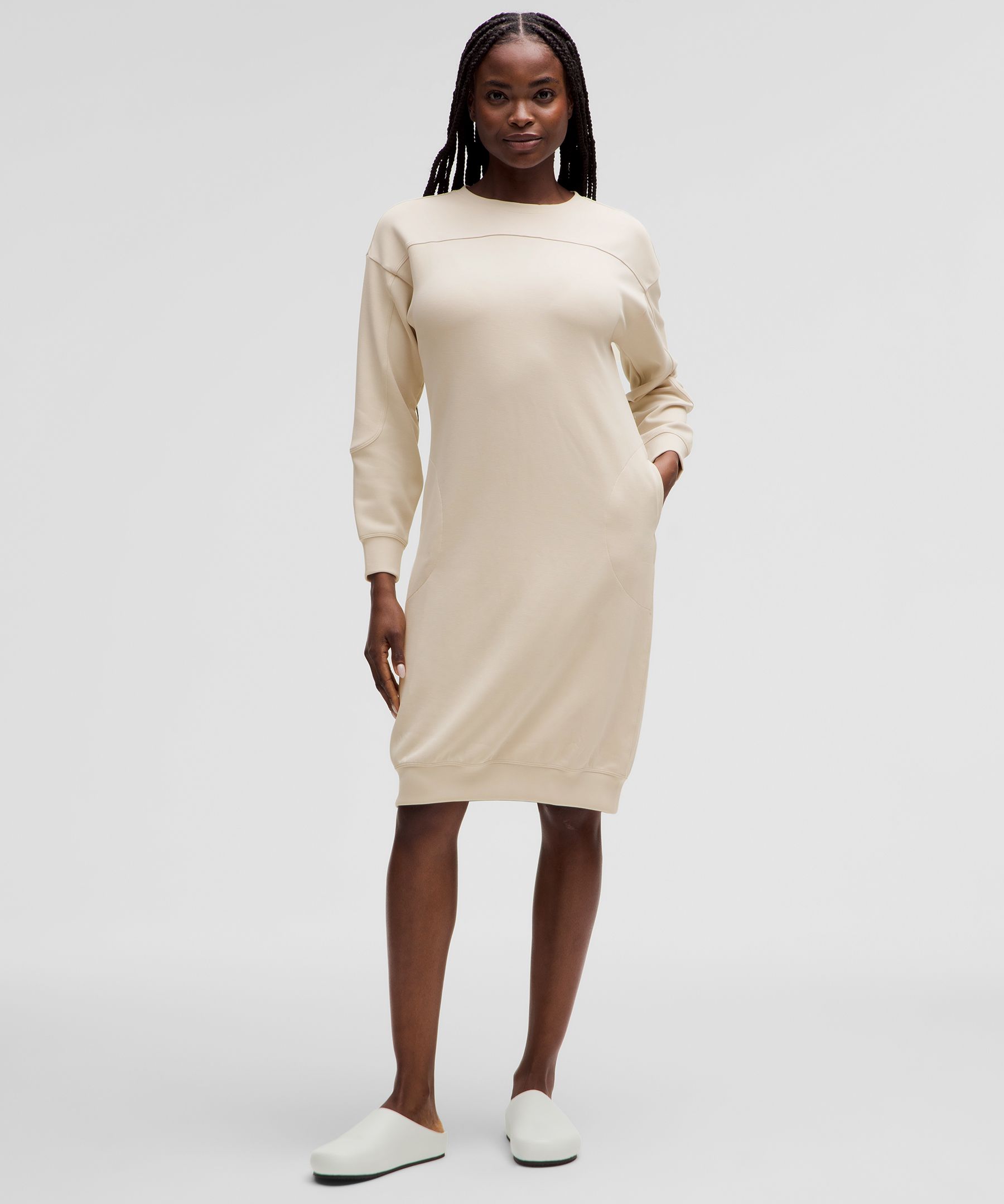 Softstreme Midi Dress - White