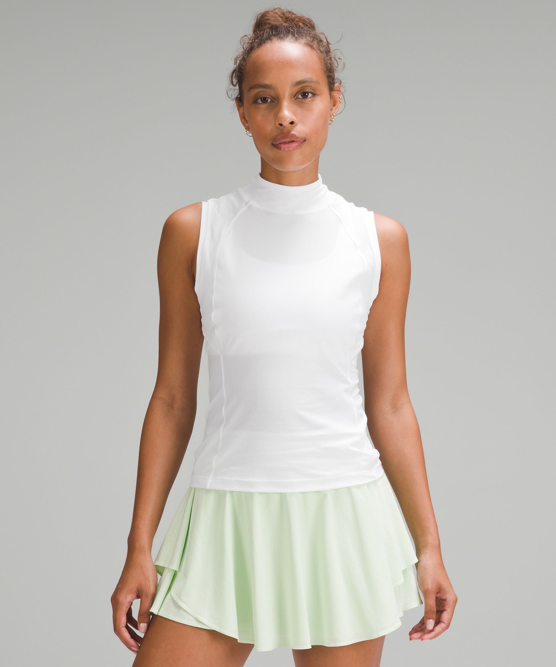 Lululemon Lightweight Nulux Mock-neck Tank Top