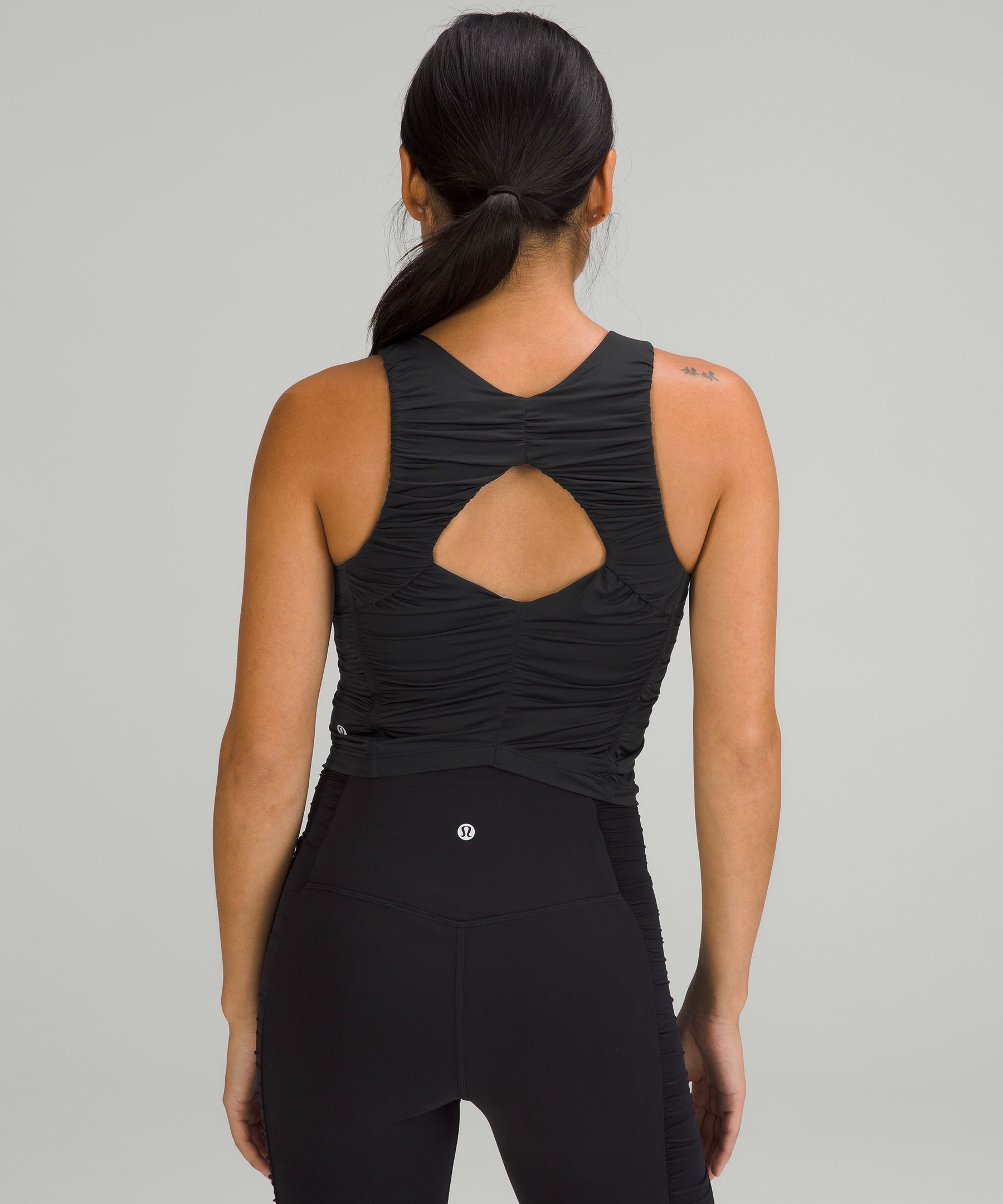 lululemon Align High Neck Tank Top Ruched Lululemon FR