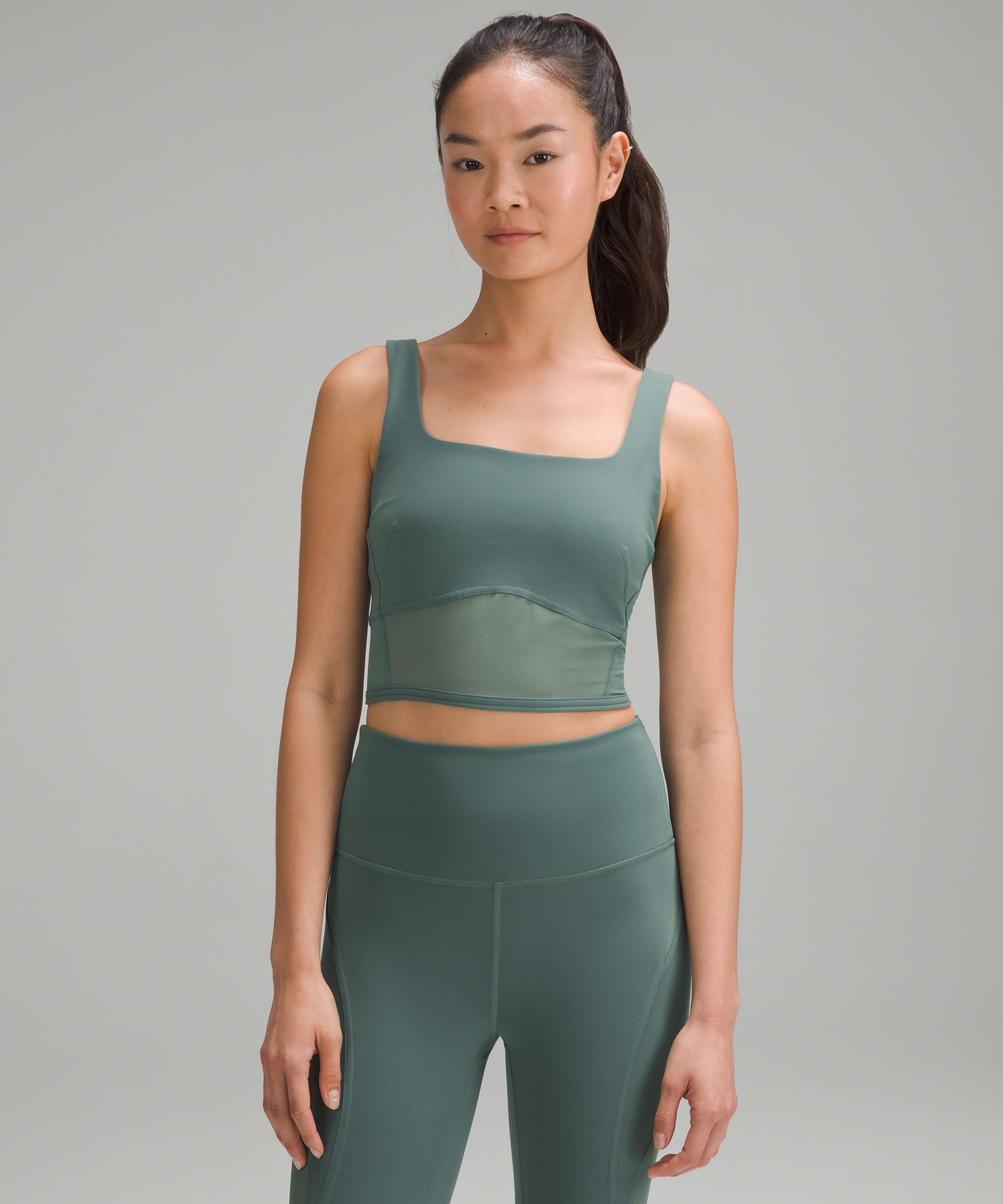 Lululemon Wunder Train Mesh Panel Tank Top