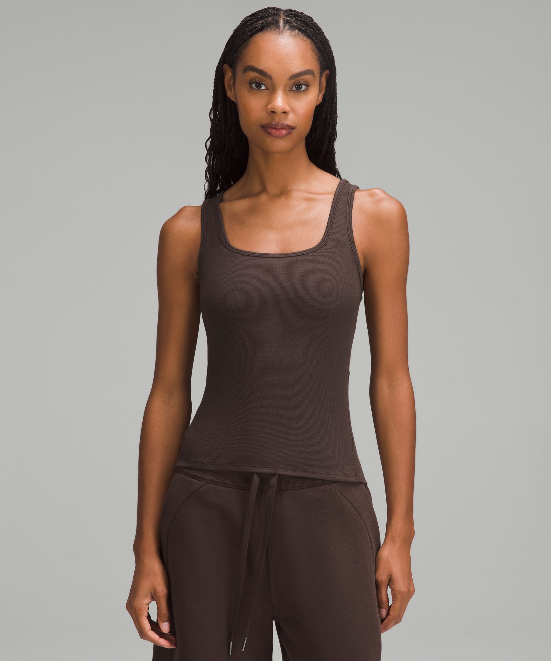 Feel Like Skin Scoop Neck Sports Cami