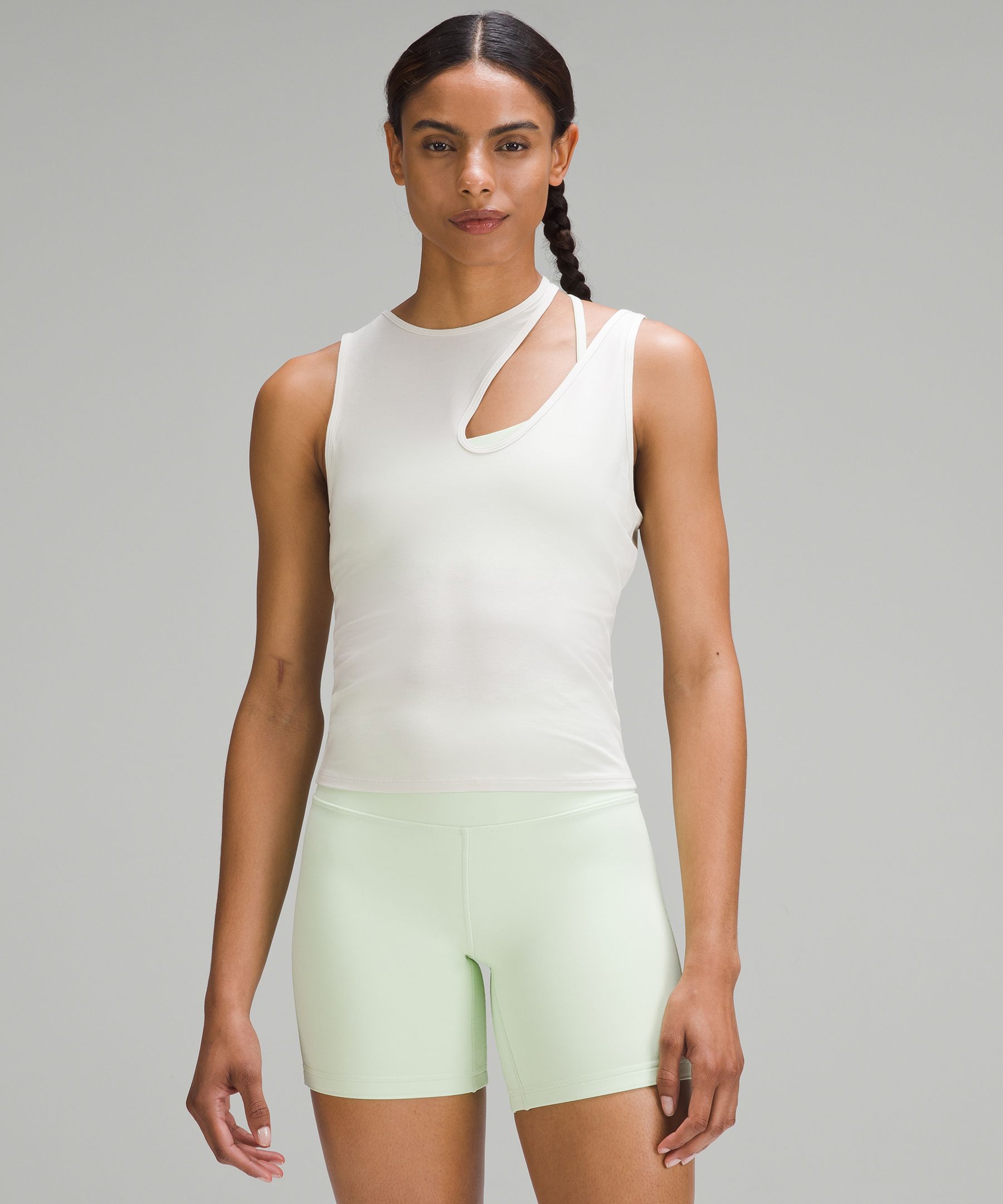 Apana yoga/athletic jacket with Lululemon tank