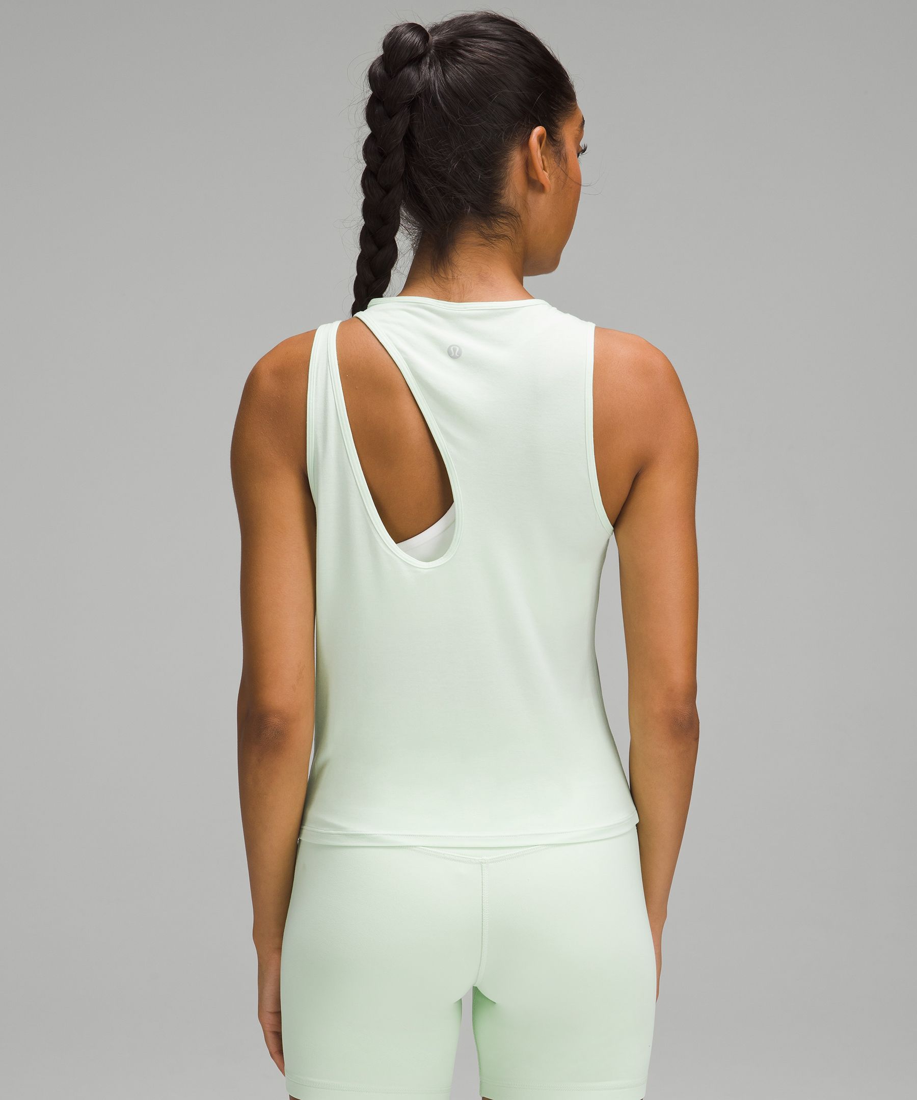 Shoulder Cut-Out Yoga Tank Top  Women's Sleeveless & Tank Tops