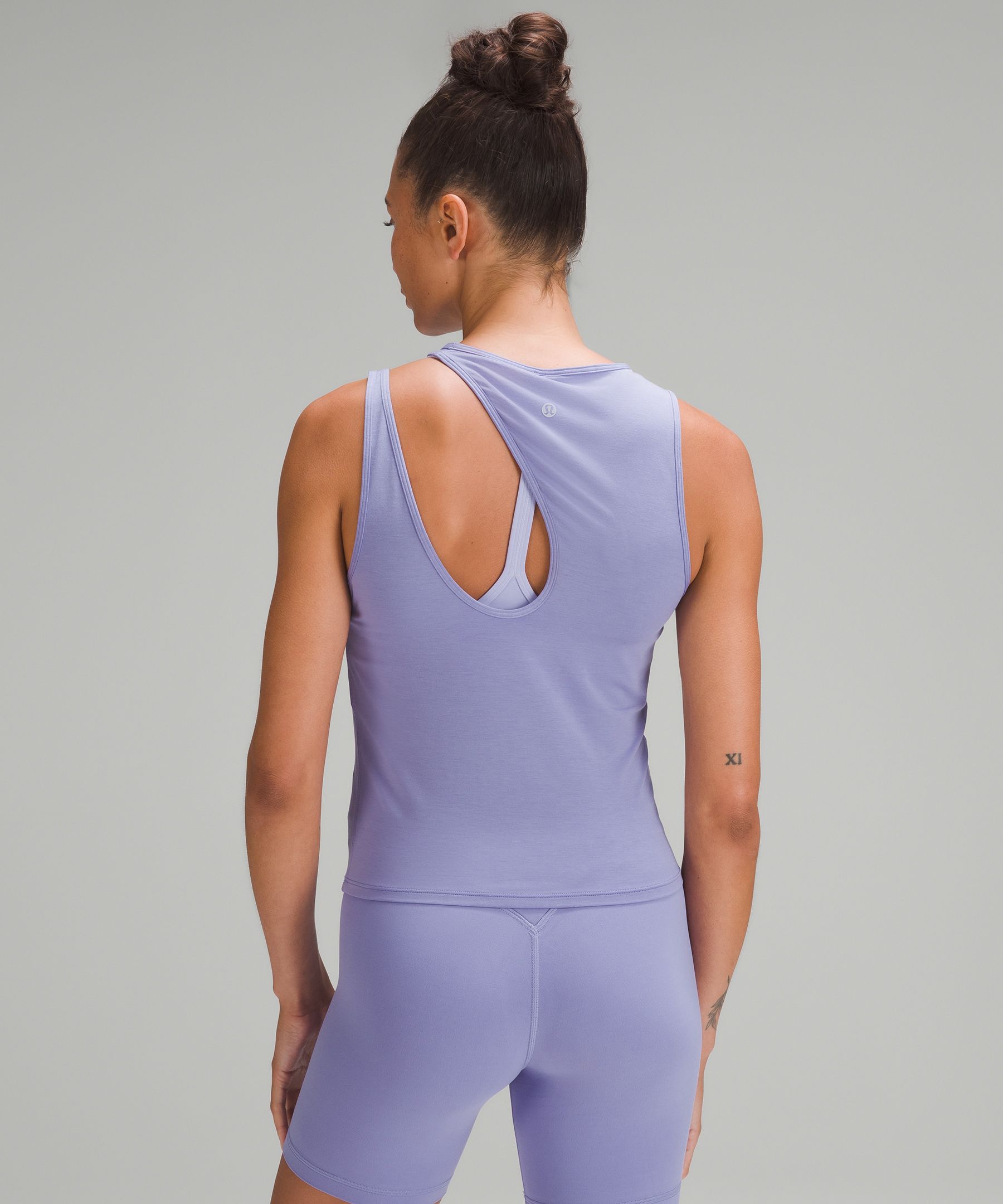 Lululemon Shoulder Cut-out Yoga Tank Top