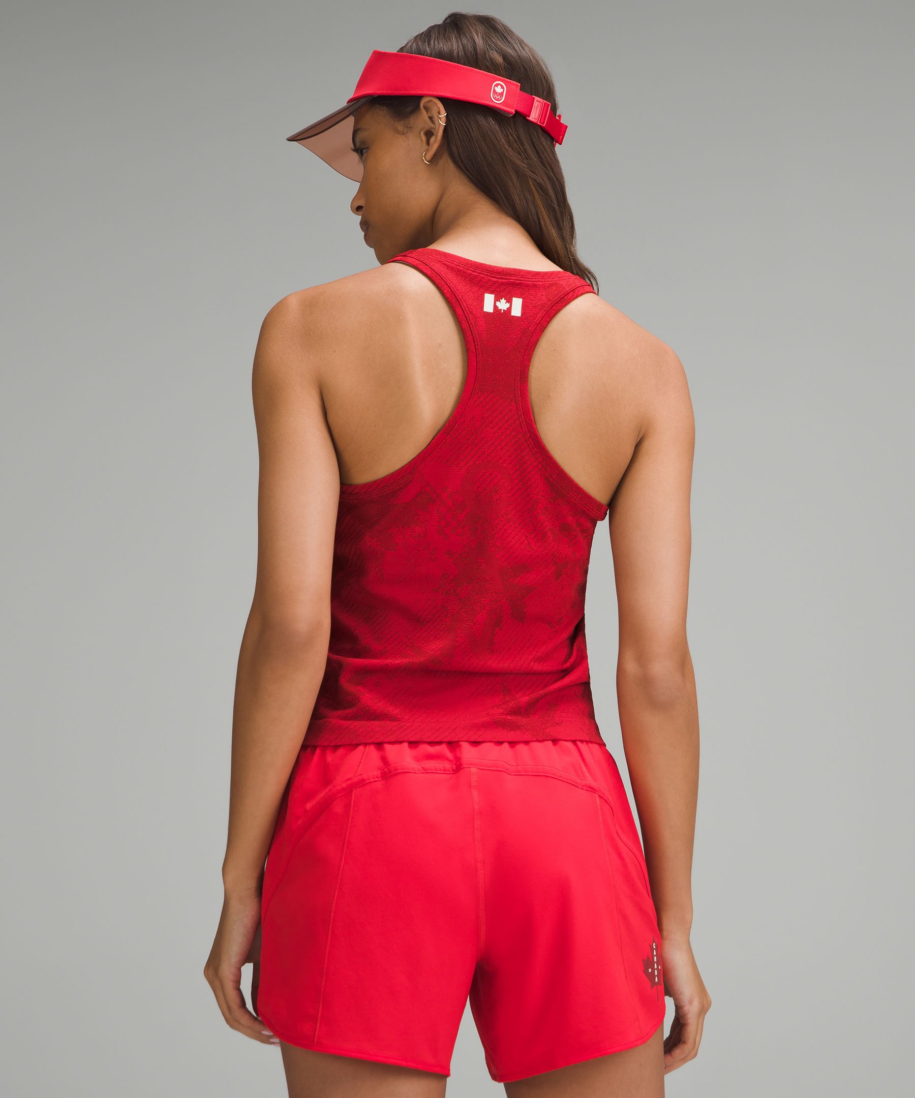 Team Canada Swiftly Tech Racerback 2.0 Waist Length *COC Logo