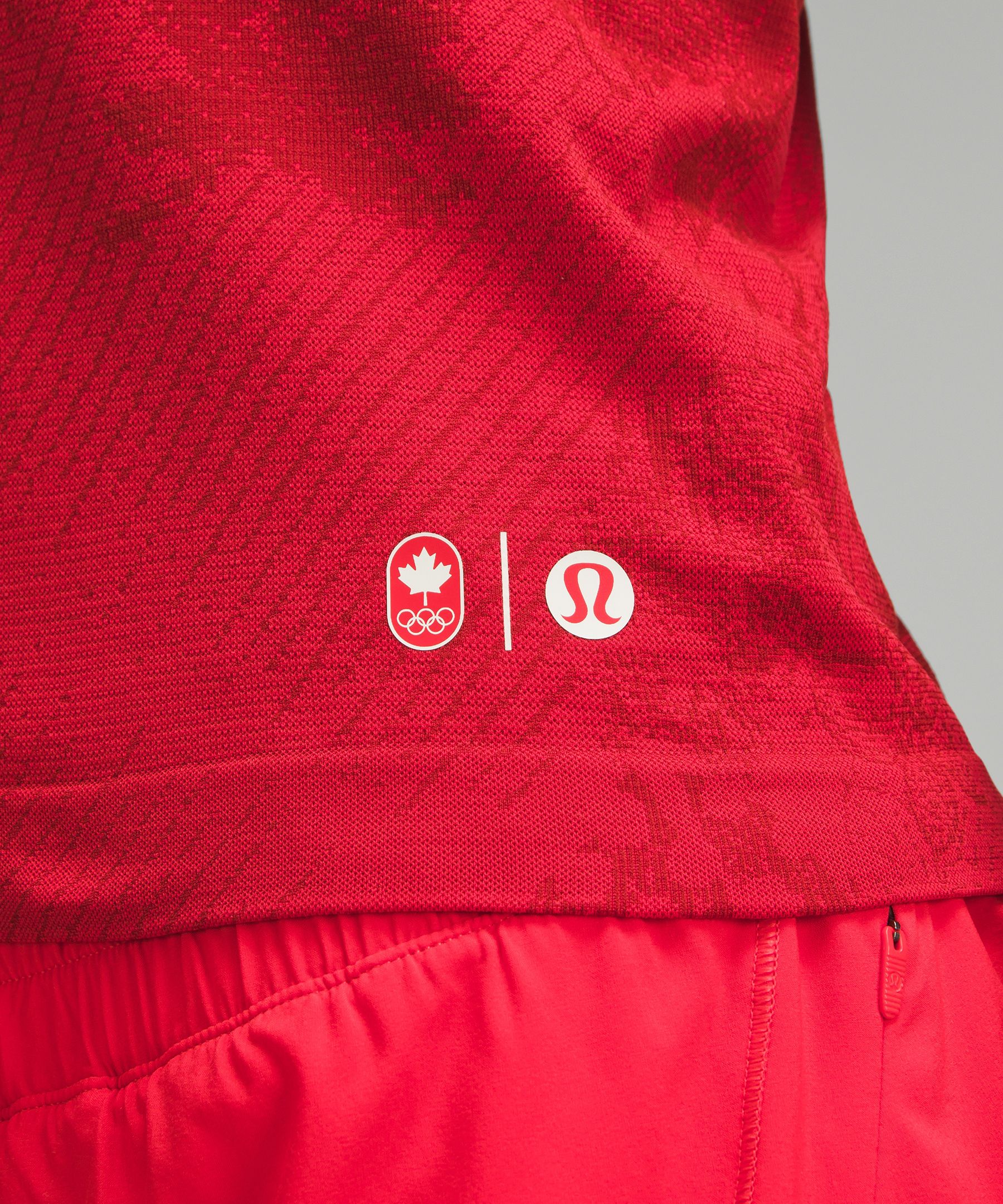 Team Canada Swiftly Tech Racerback 2.0 Waist Length *COC Logo