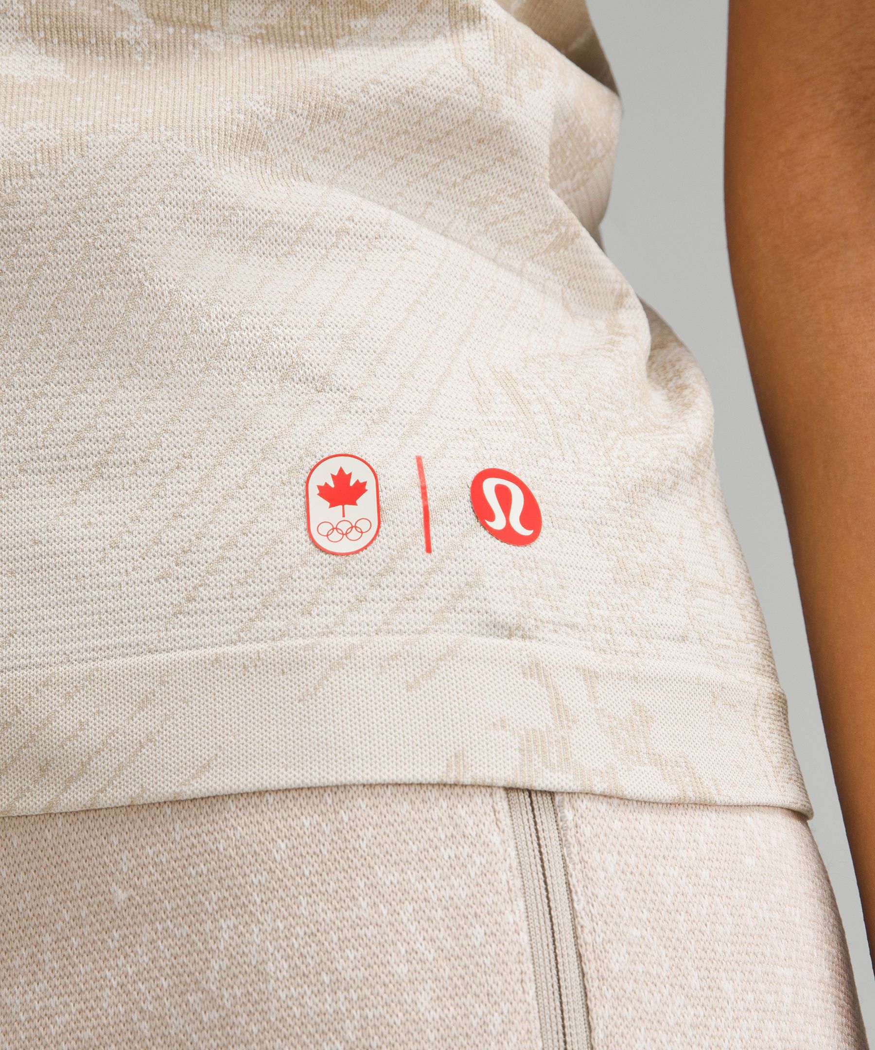 Team Canada Swiftly Tech Racerback 2.0 Waist Length *COC Logo | Women's Sleeveless & Tank Tops
