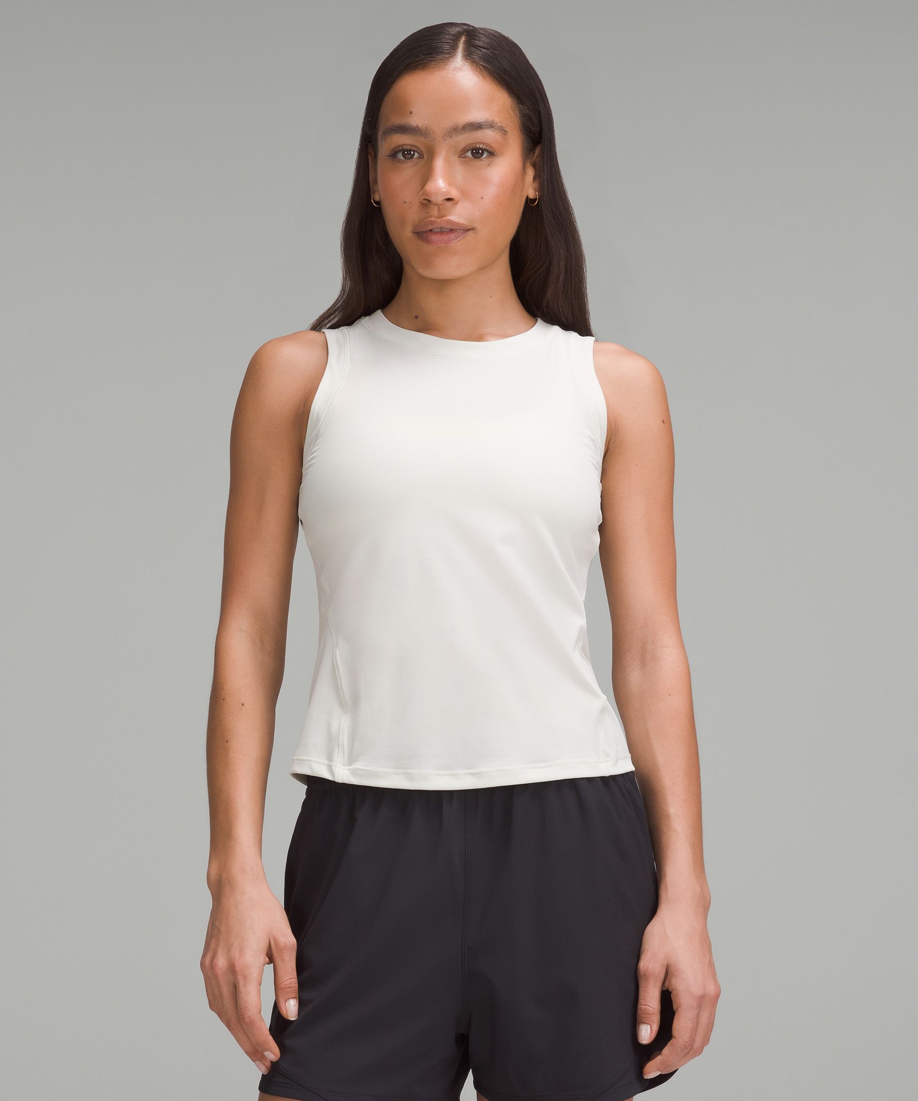 Lululemon Lightweight Nulux Tank Top In White
