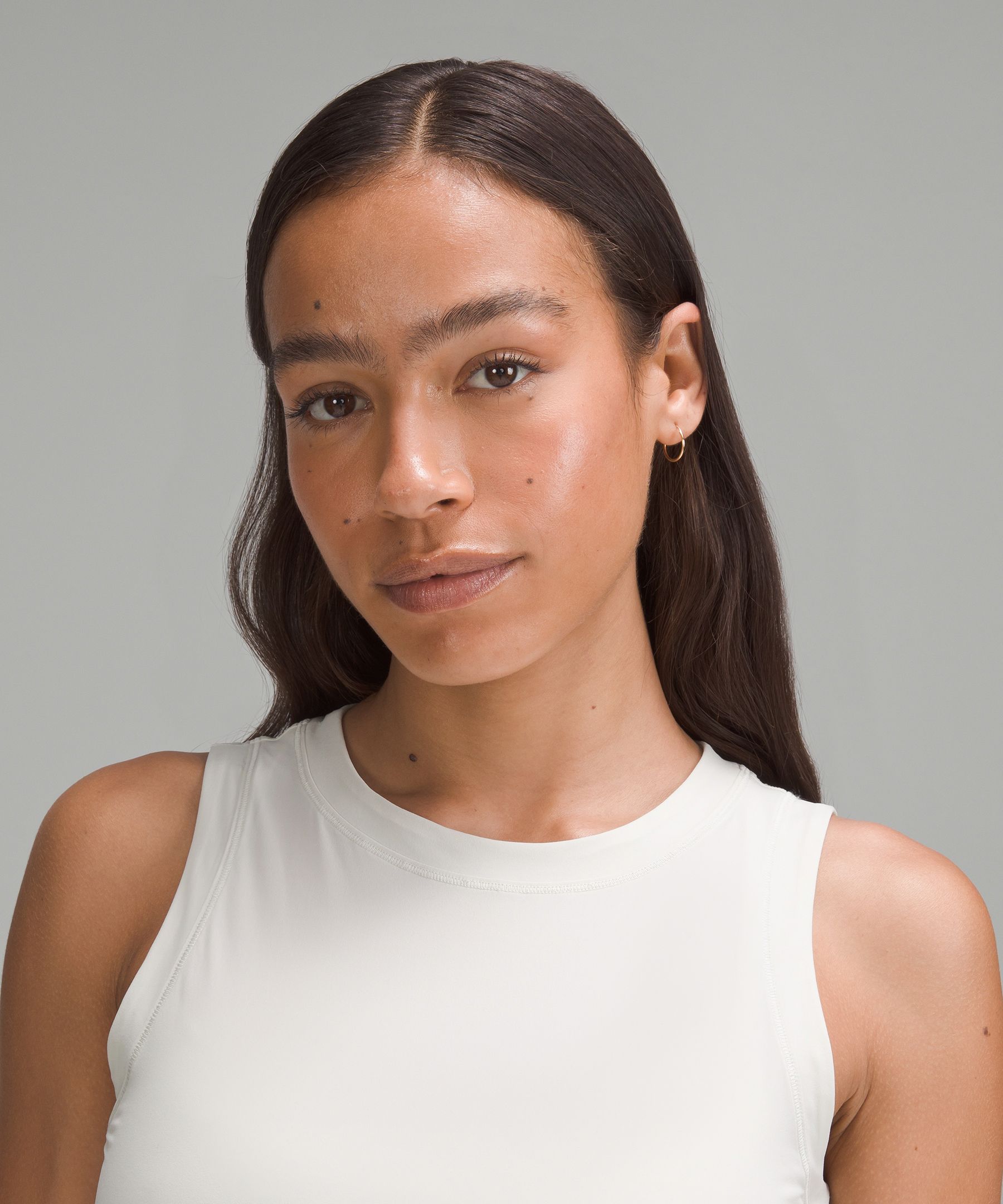 Lululemon Lightweight Nulux Tank Top In White
