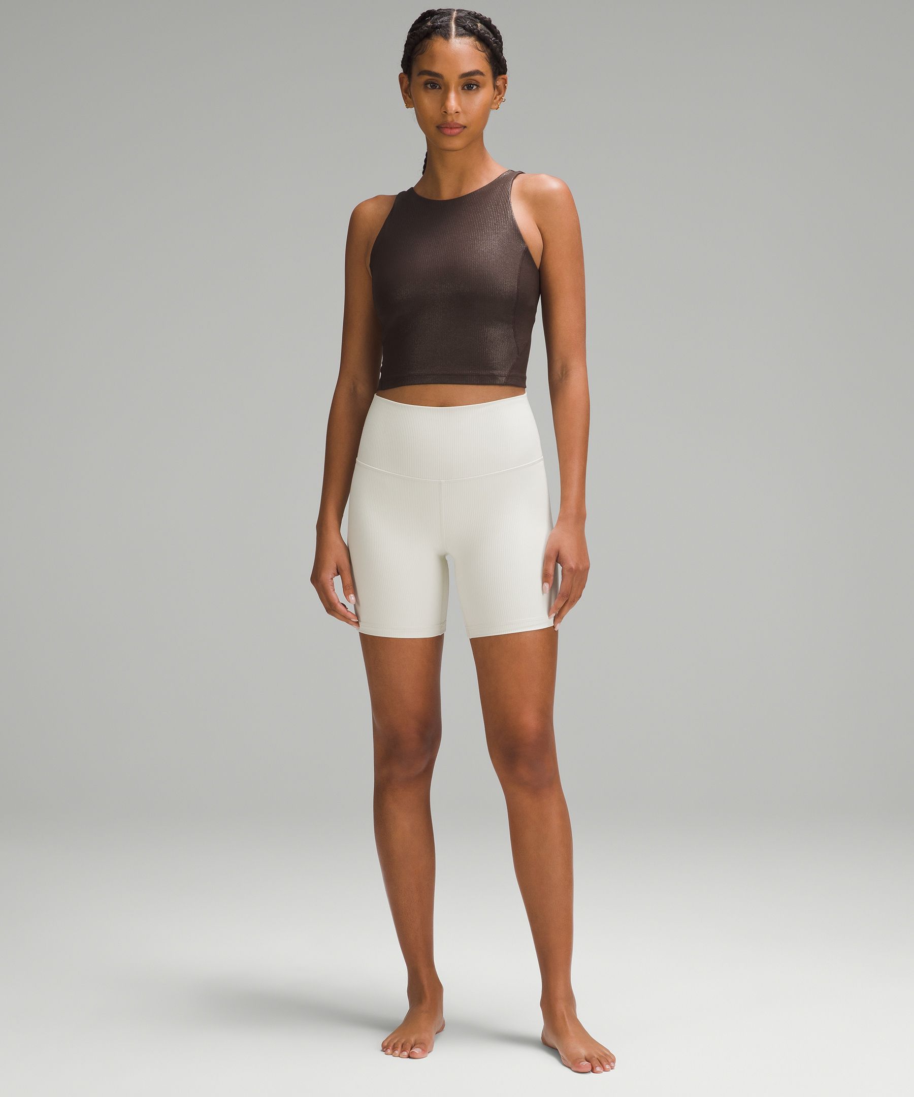 lululemon Align™ Ribbed High-Neck Tank Top *Shine