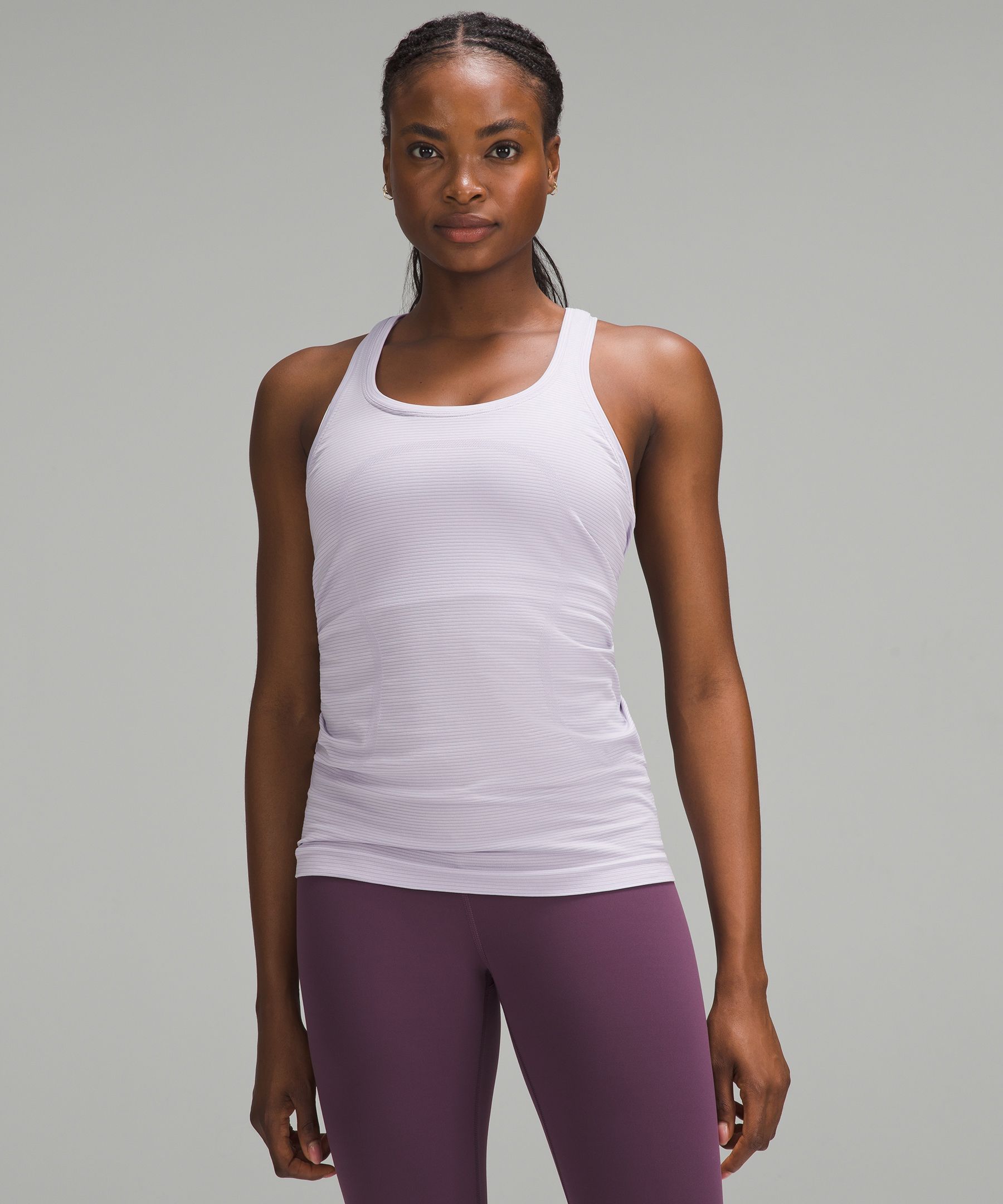Atmosphere Ladies Stretchy Camisole - Light Grey