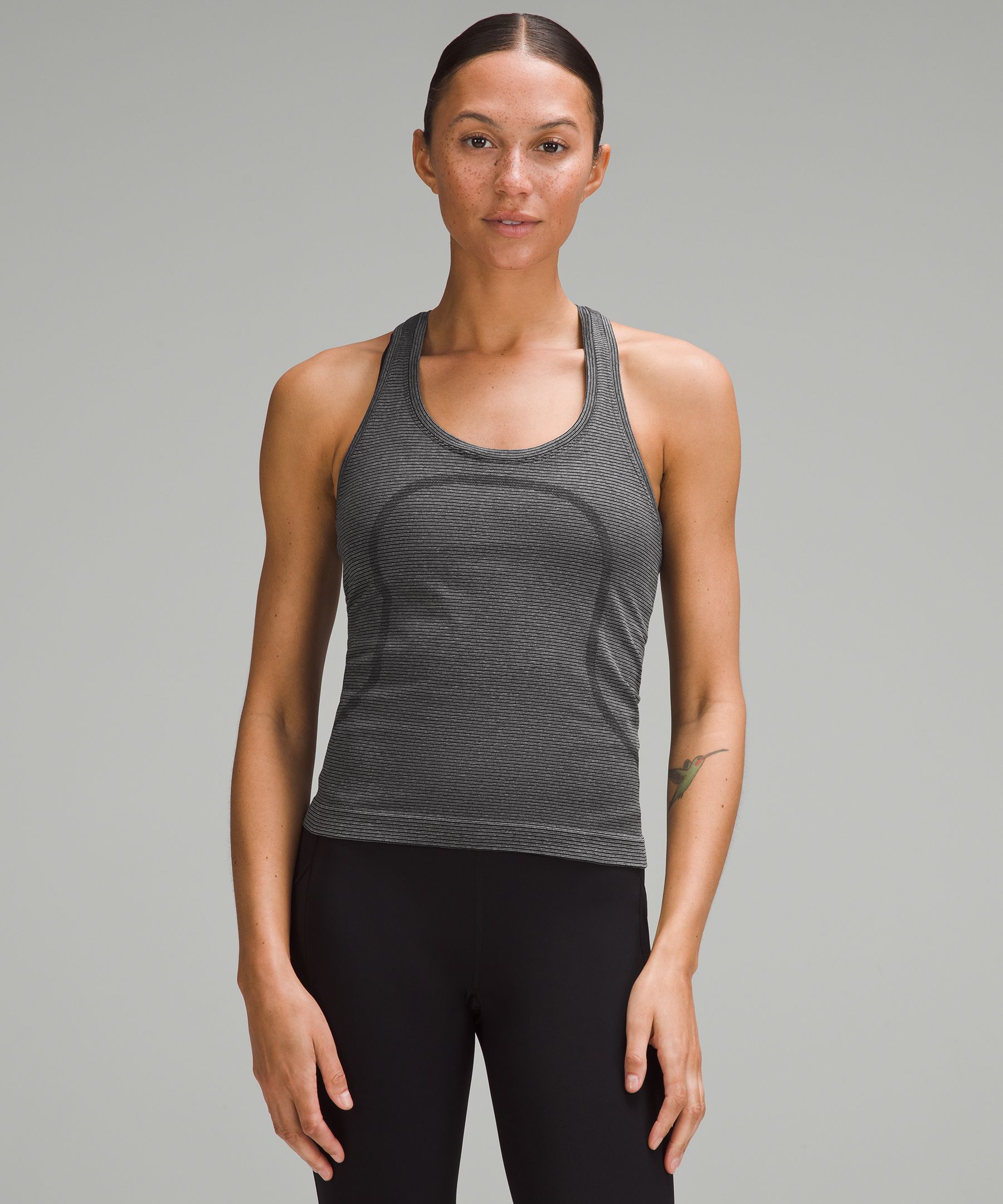 Lululemon Swiftly Tech Racerback Tank Top 2.0 Race Length In Gray