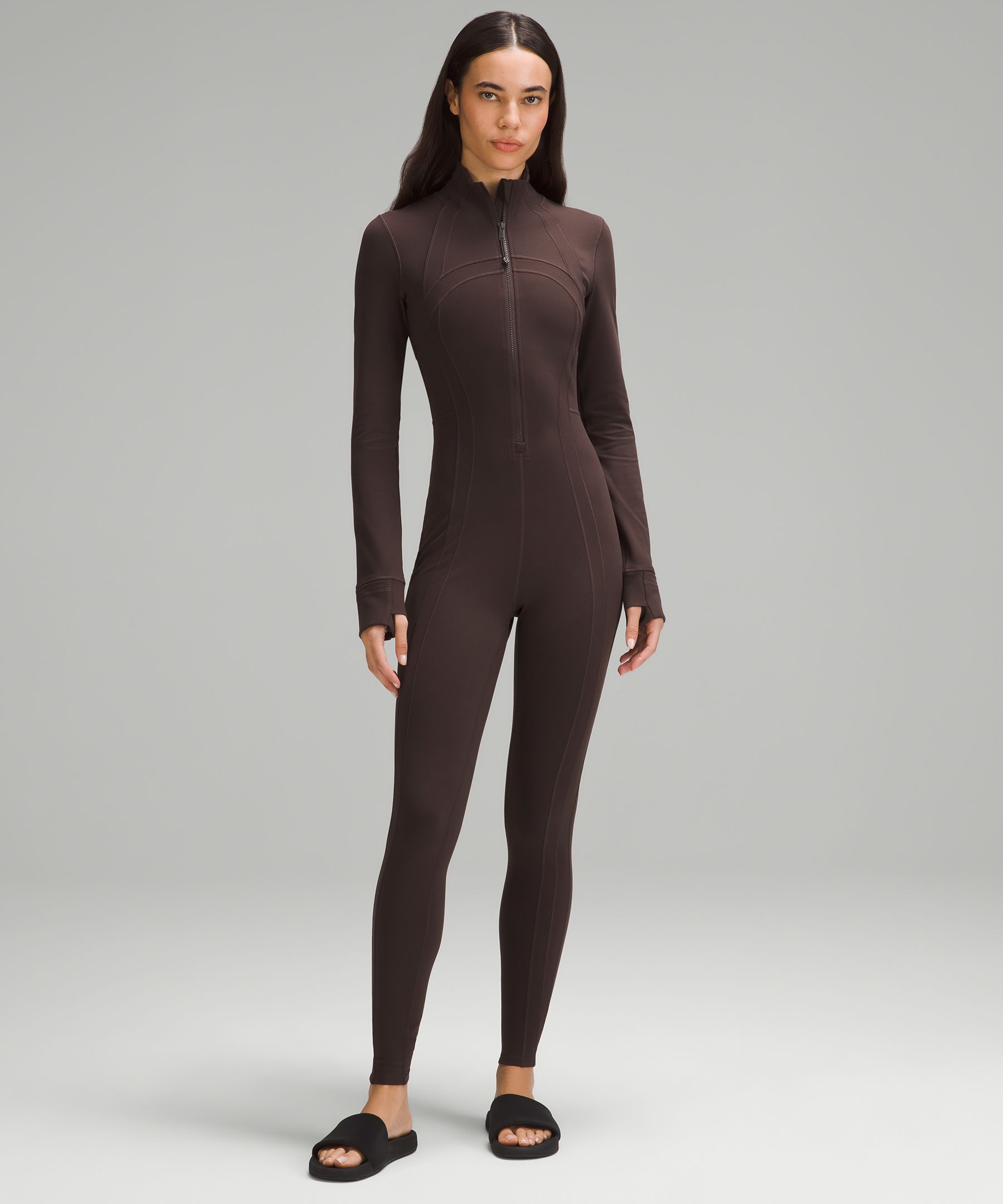 Im wearing the Define Long-Sleeve Bodysuit 6 in the color