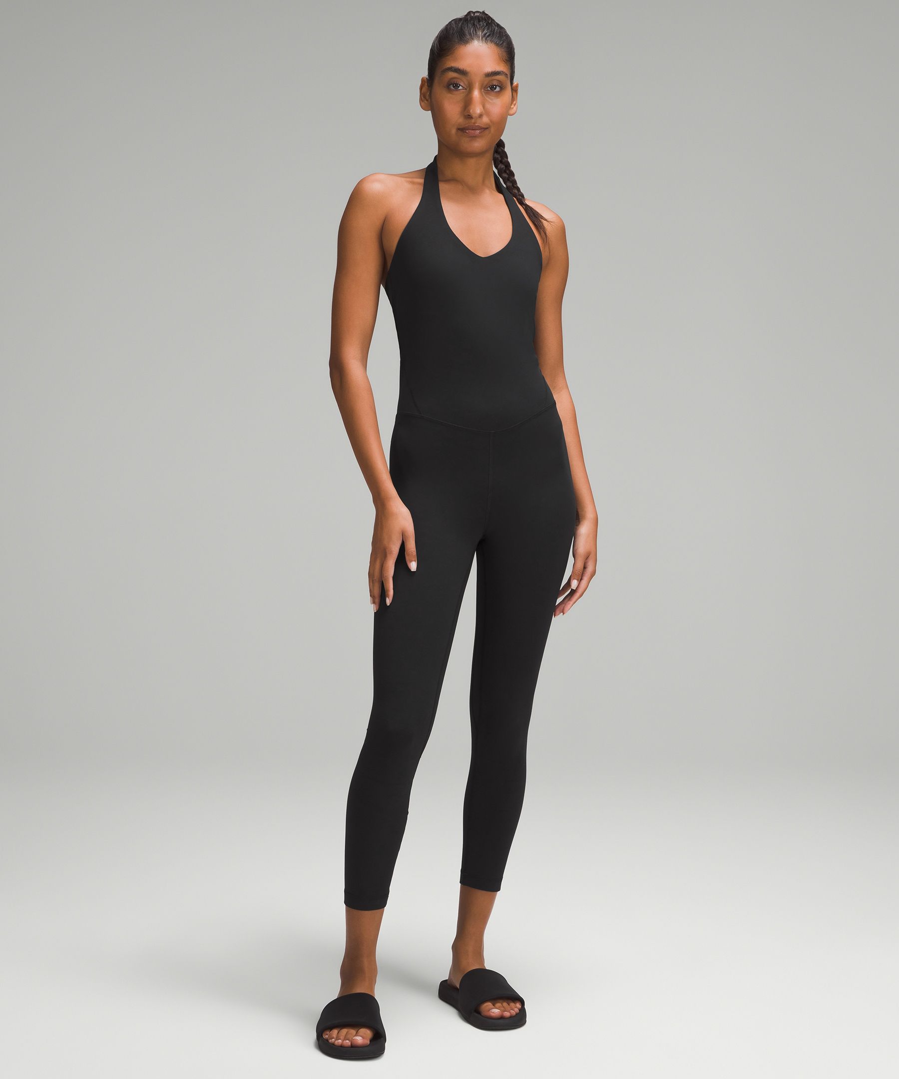 Mallea Yoga Bodysuit (Black)