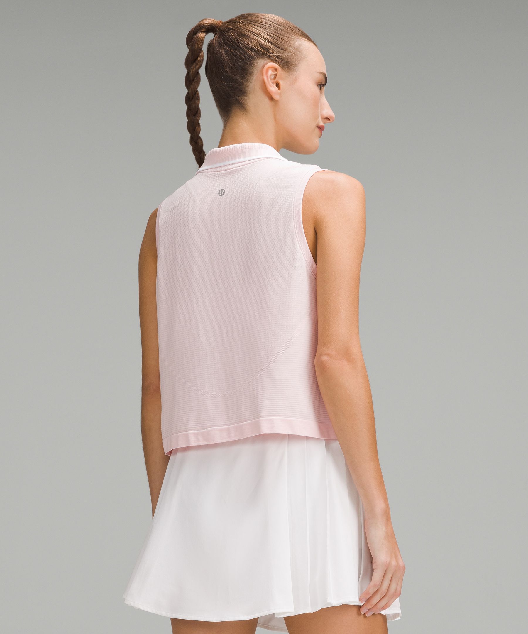 Swiftly Tech Sleeveless Polo Shirt *Colour Tip | Lululemon EU