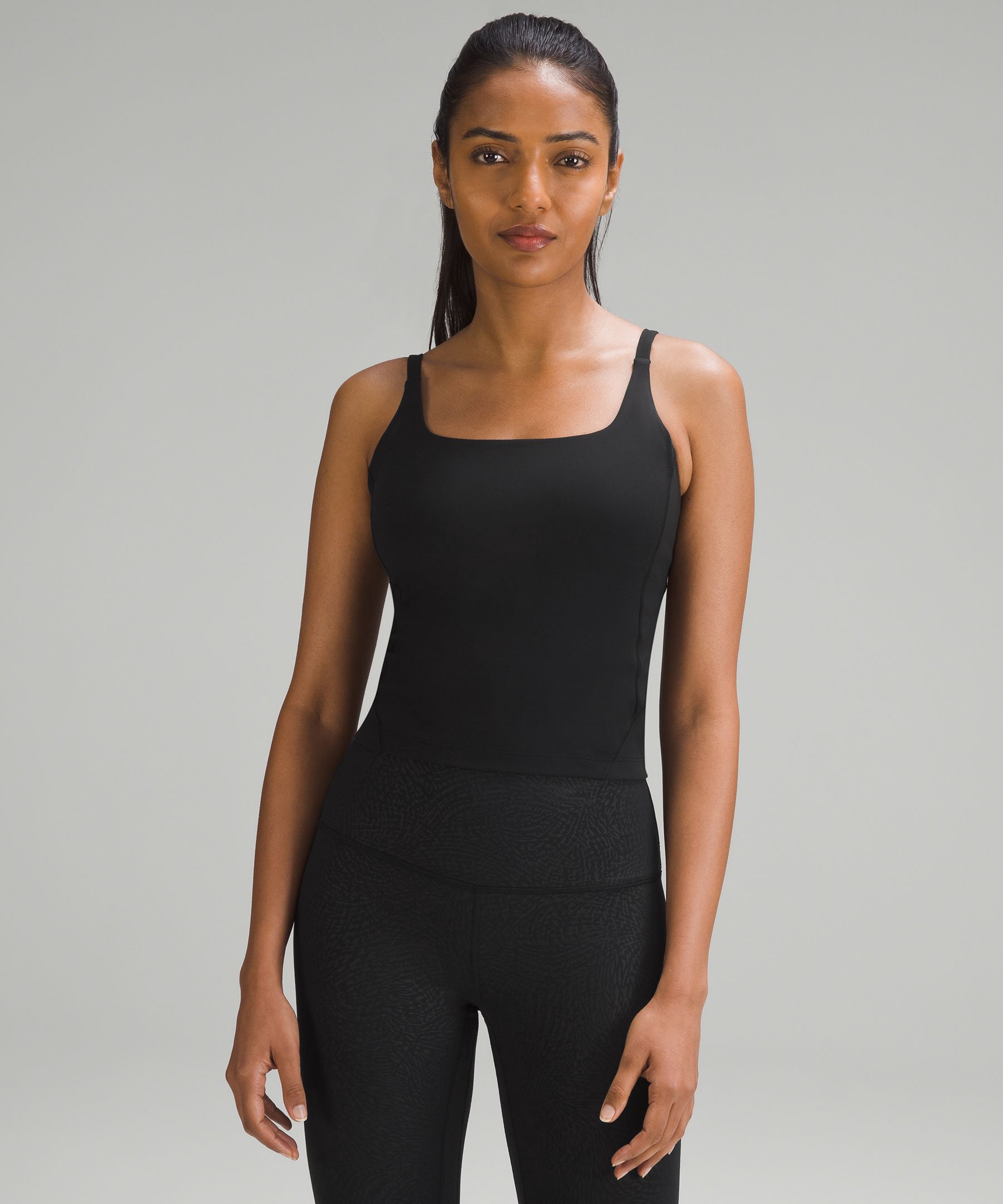 Lululemon Strappy Nulu Shelf Tank Top | ModeSens