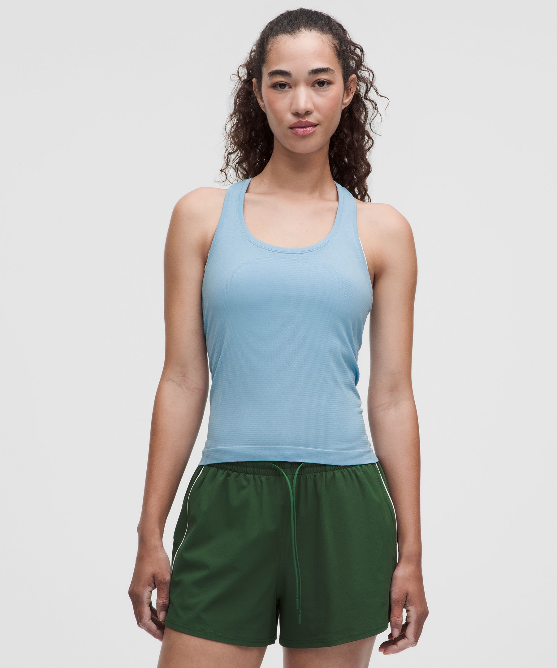Camiseta de tirantes con espalda ol&iacute;mpica Swiftly Tech 2.0 *Longitud hasta la cintura