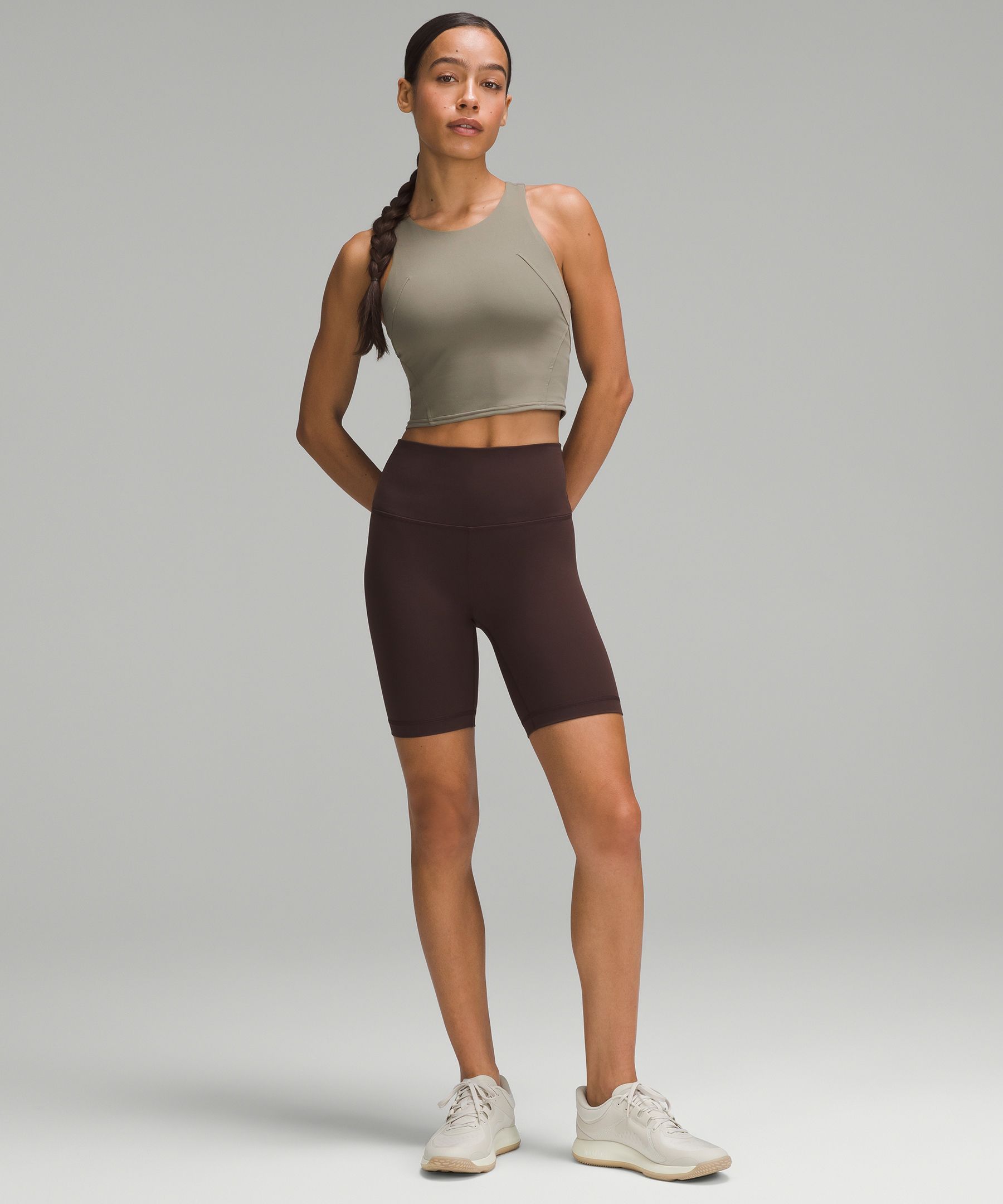 Lululemon Wunder Train Racerback Tank Top In Gray
