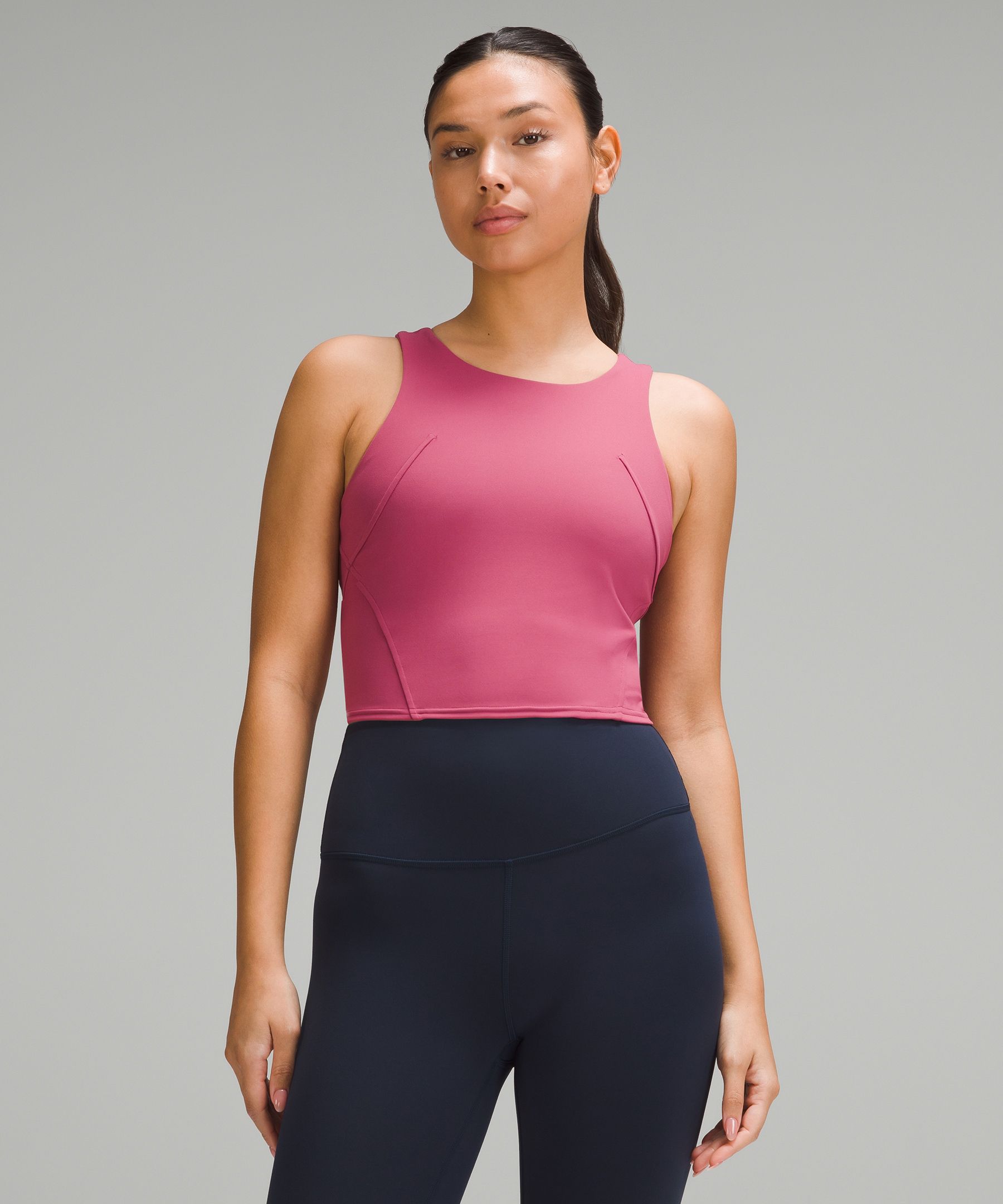 fit check - red merlot wunder trains, black high neck swiftly racerback  race length & an unseen grey sage energy bra (all size 10) : r/lululemon