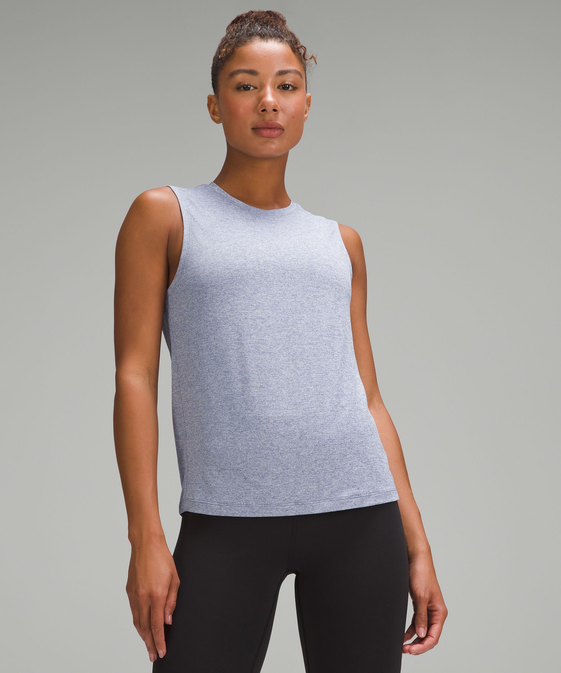 Lululemon License To Train Classic-fit Tank Top In Gray