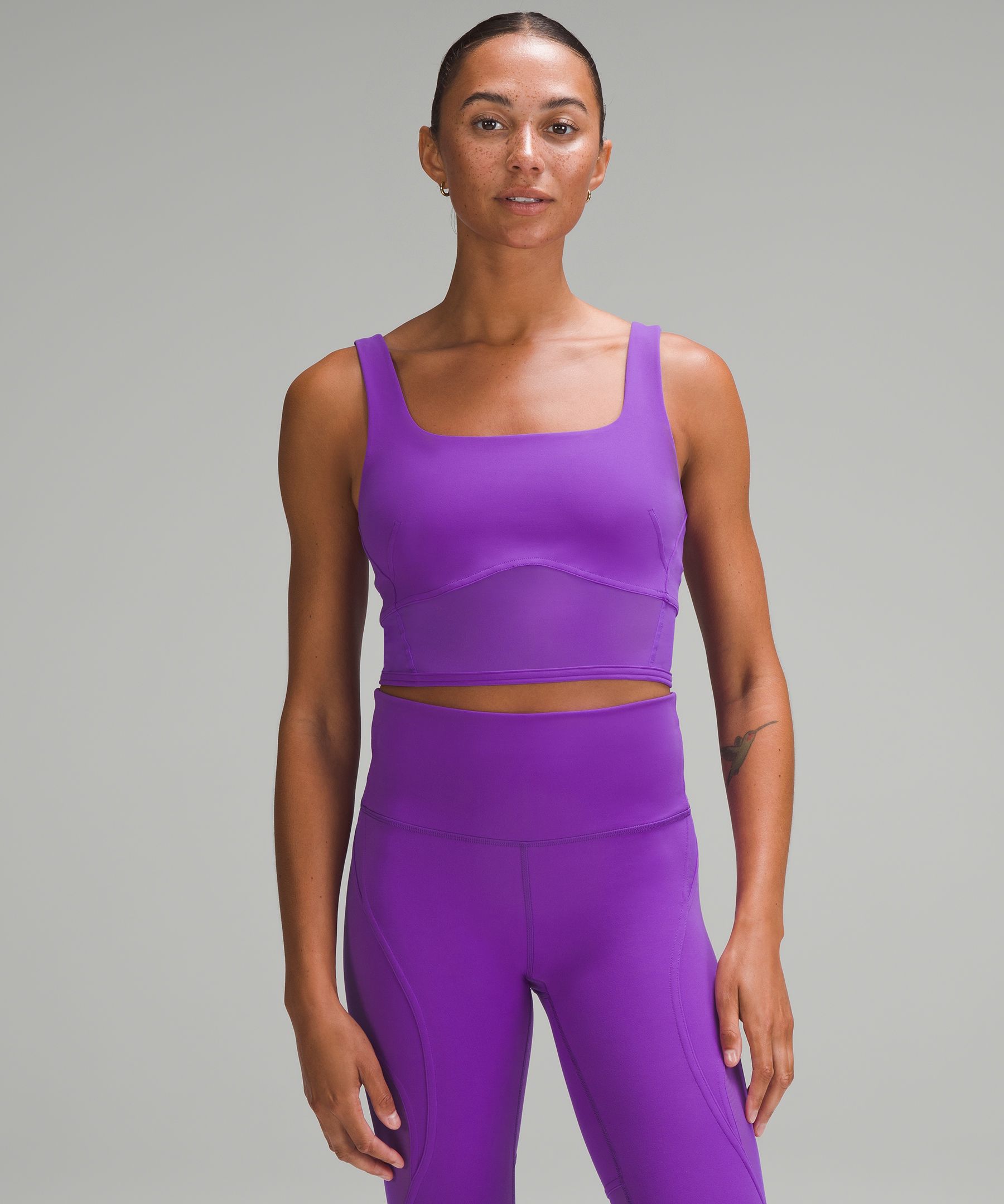 Lululemon Wunder Train Mesh Panel Tank Top