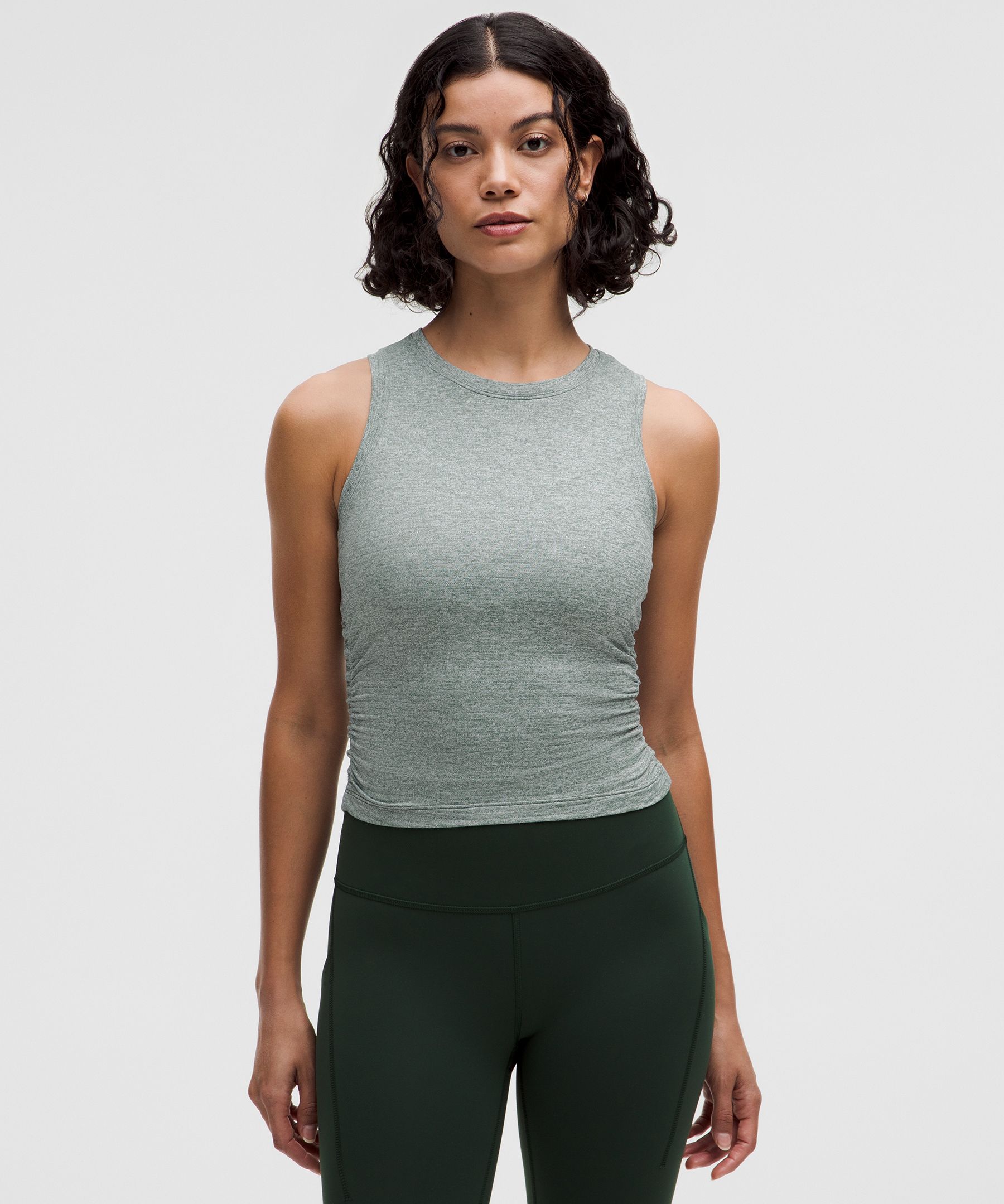 License to Train Tight-Fit Tank Top - Green