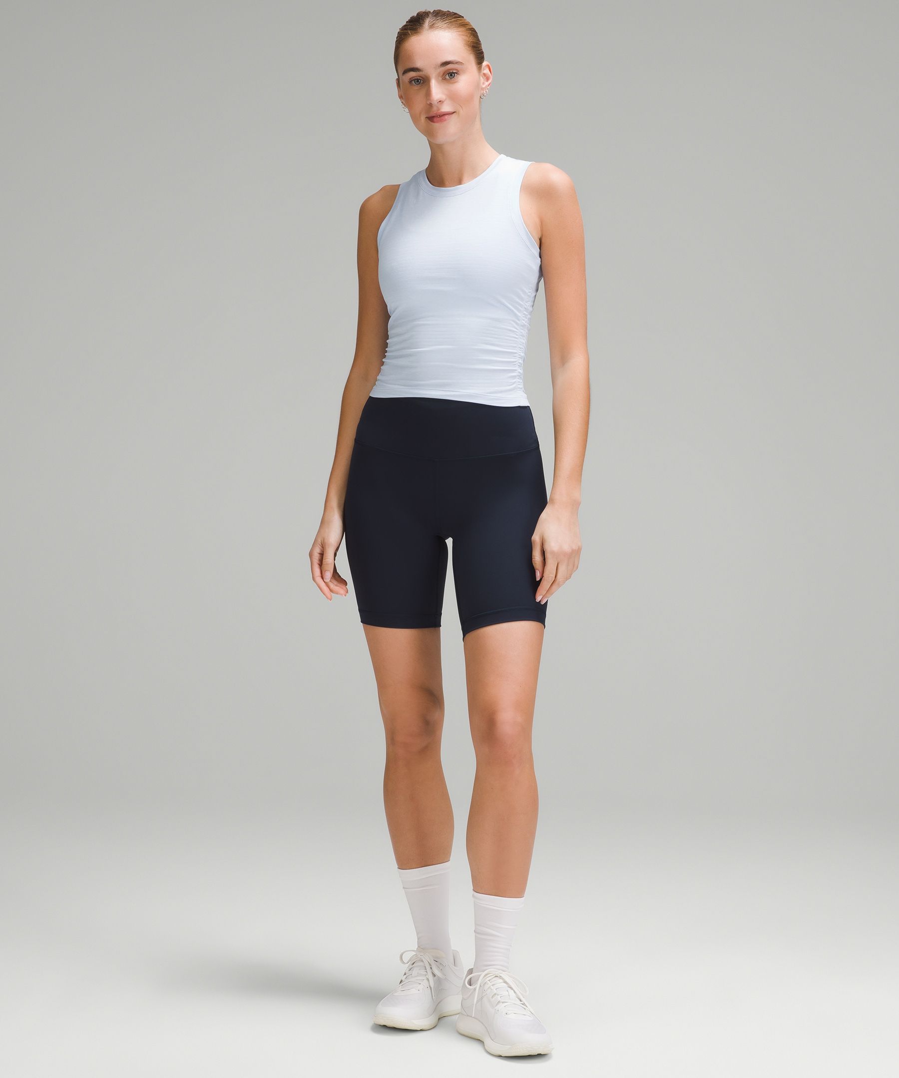 Shop Lululemon License To Train Tight-fit Tank Top