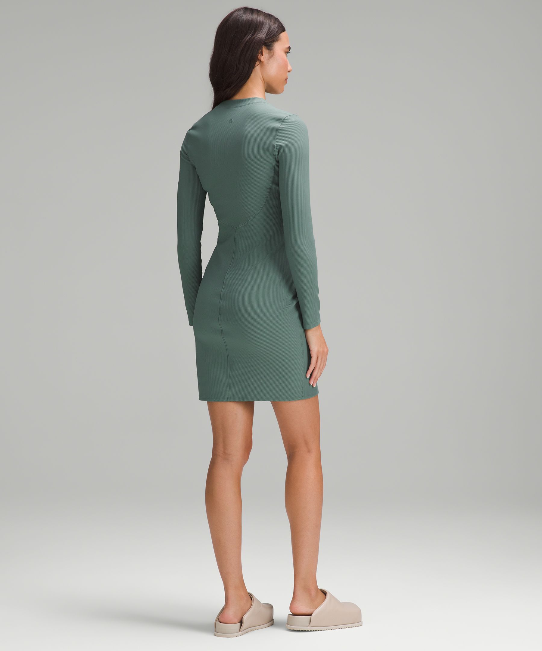 Ribbed Long-Sleeve Dress | Women's Dresses | lululemon