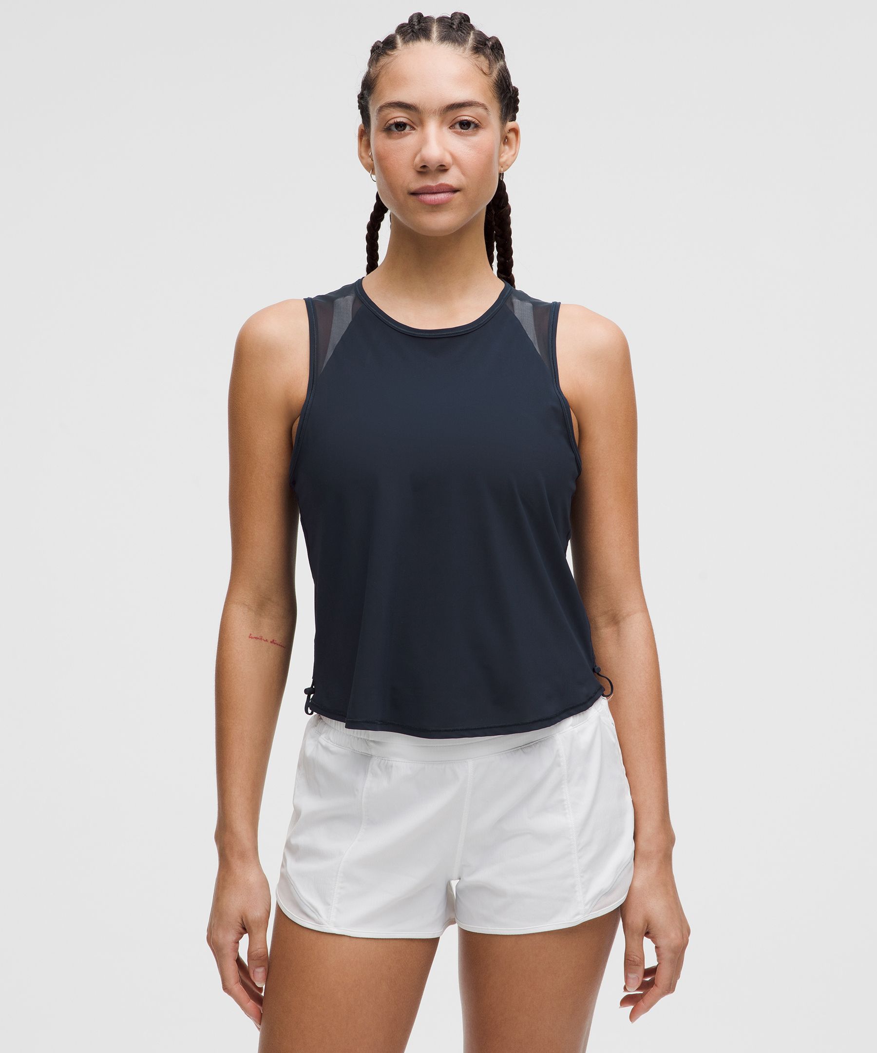 Sculpt Cropped Tank Top *Cinch