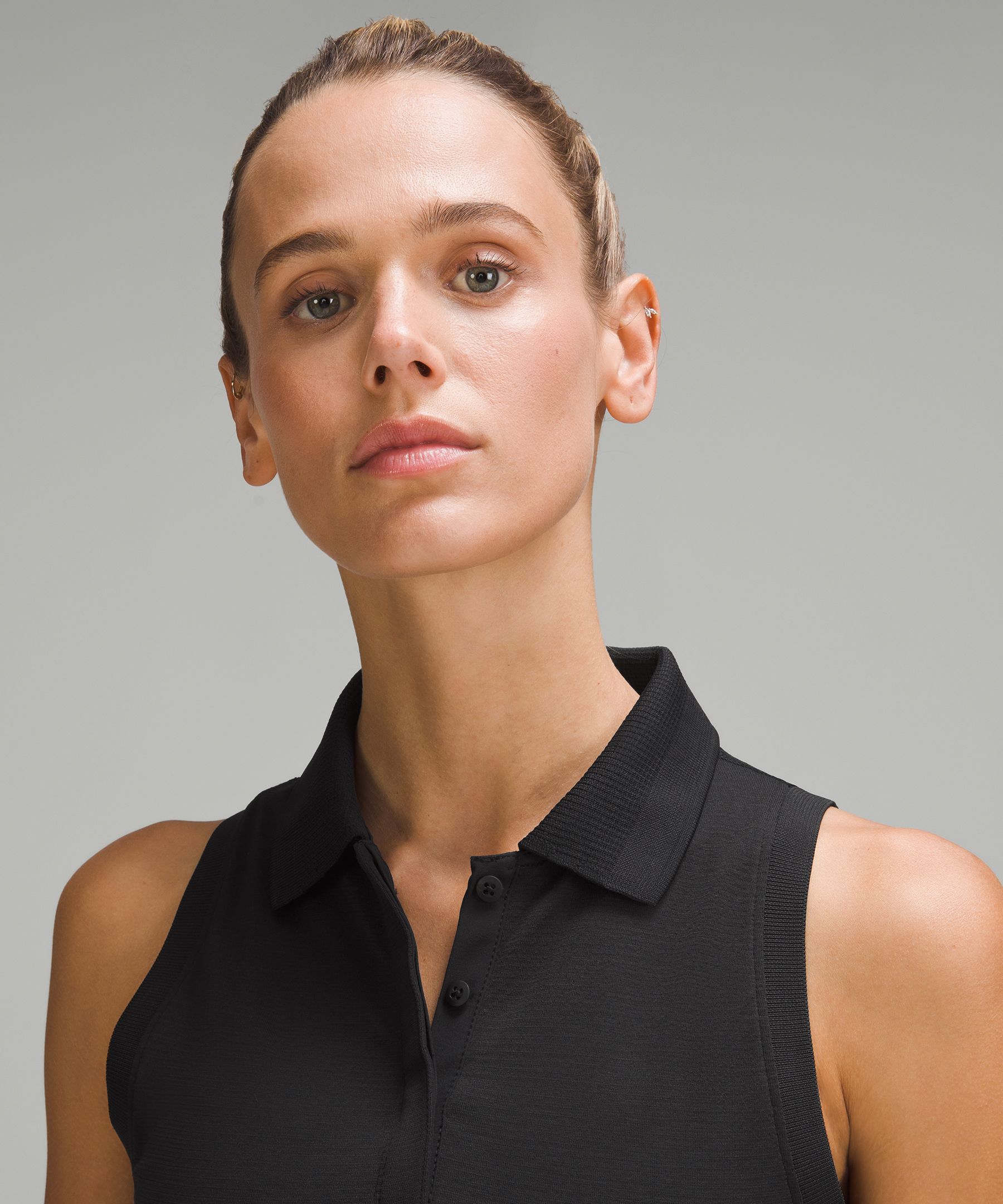 Swiftly Tech Sleeveless Polo Shirt