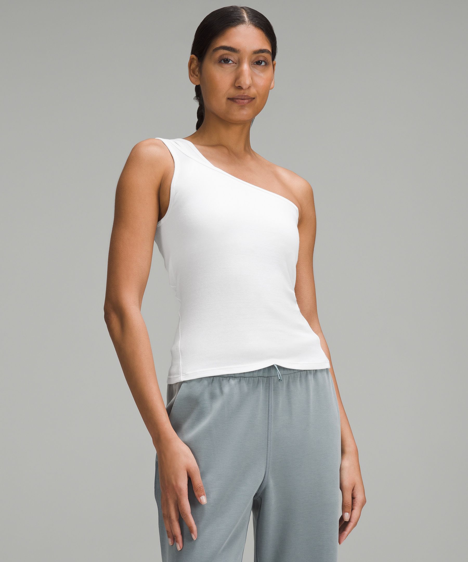 Women's Stretchy Tank Tops With Built-in Shelf Bra. Available In