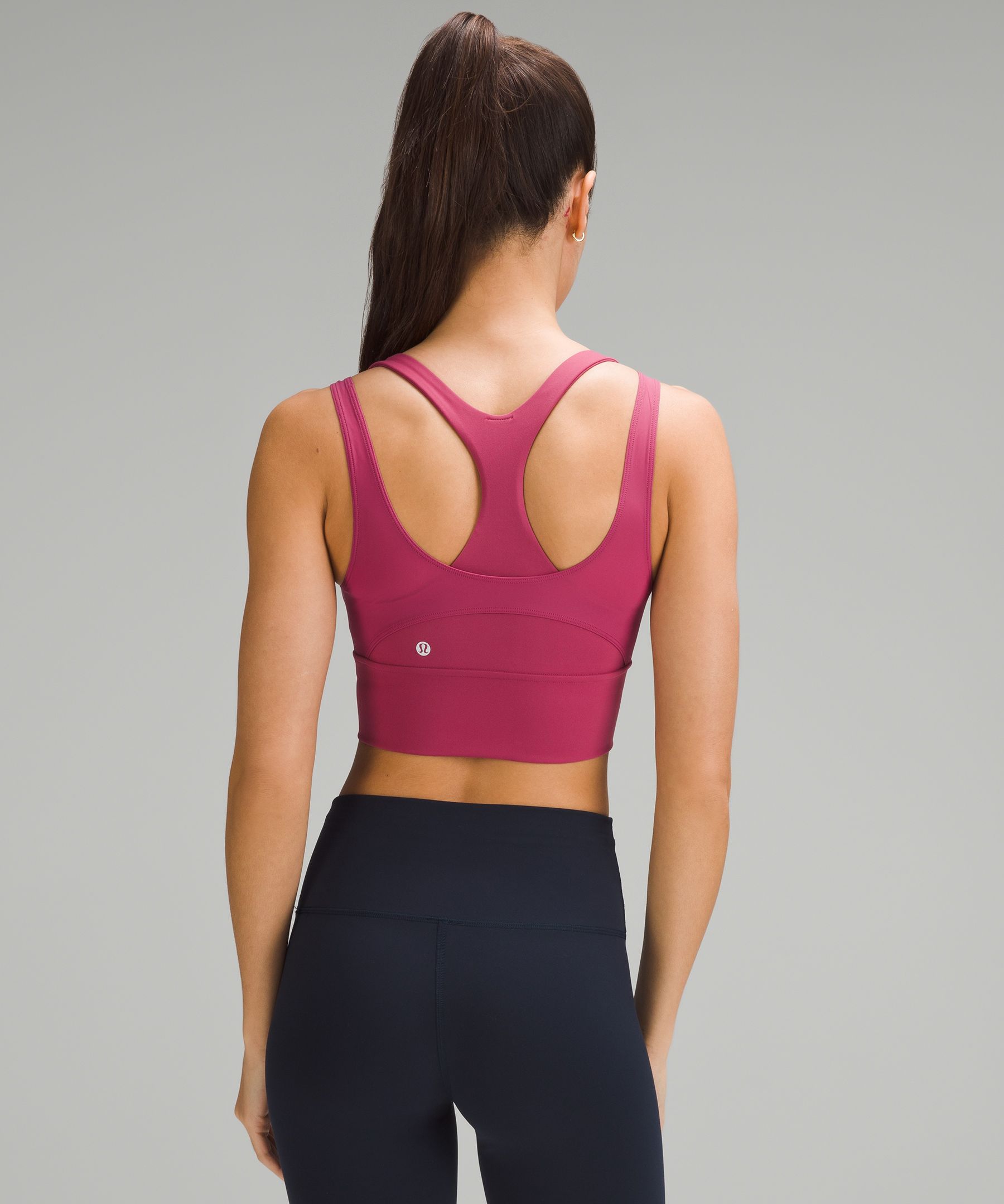 Lululemon Wunder Train Mesh Racerback Tank Top In Pink