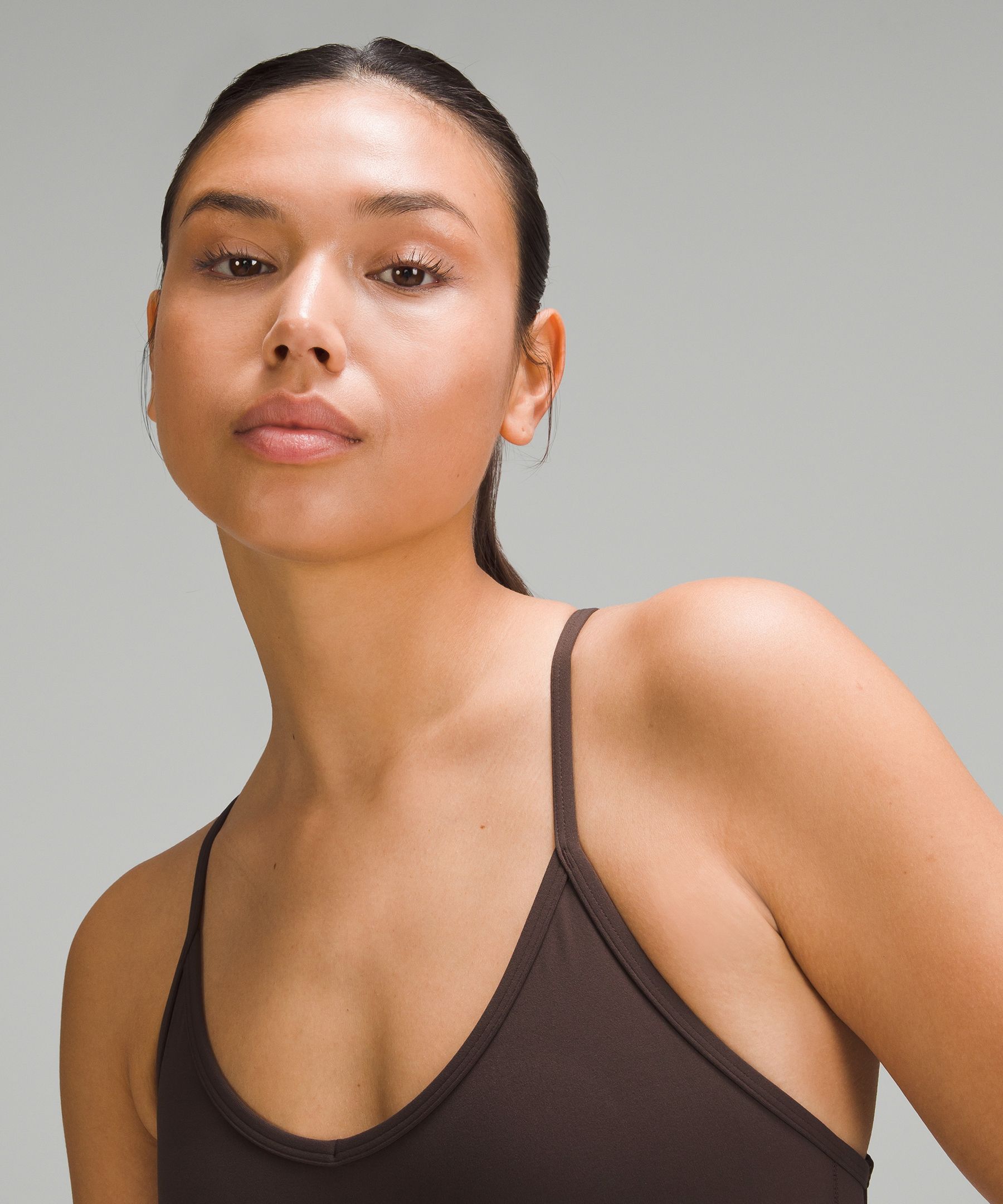 Lululemon Cross-Back Nulu Yoga Bodysuit 25 - Dark Oxide - lulu fanatics