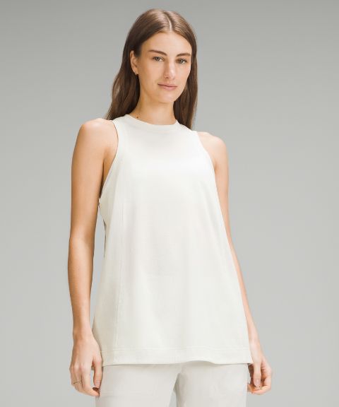 Lululemon Sheer Crewneck Tank Top