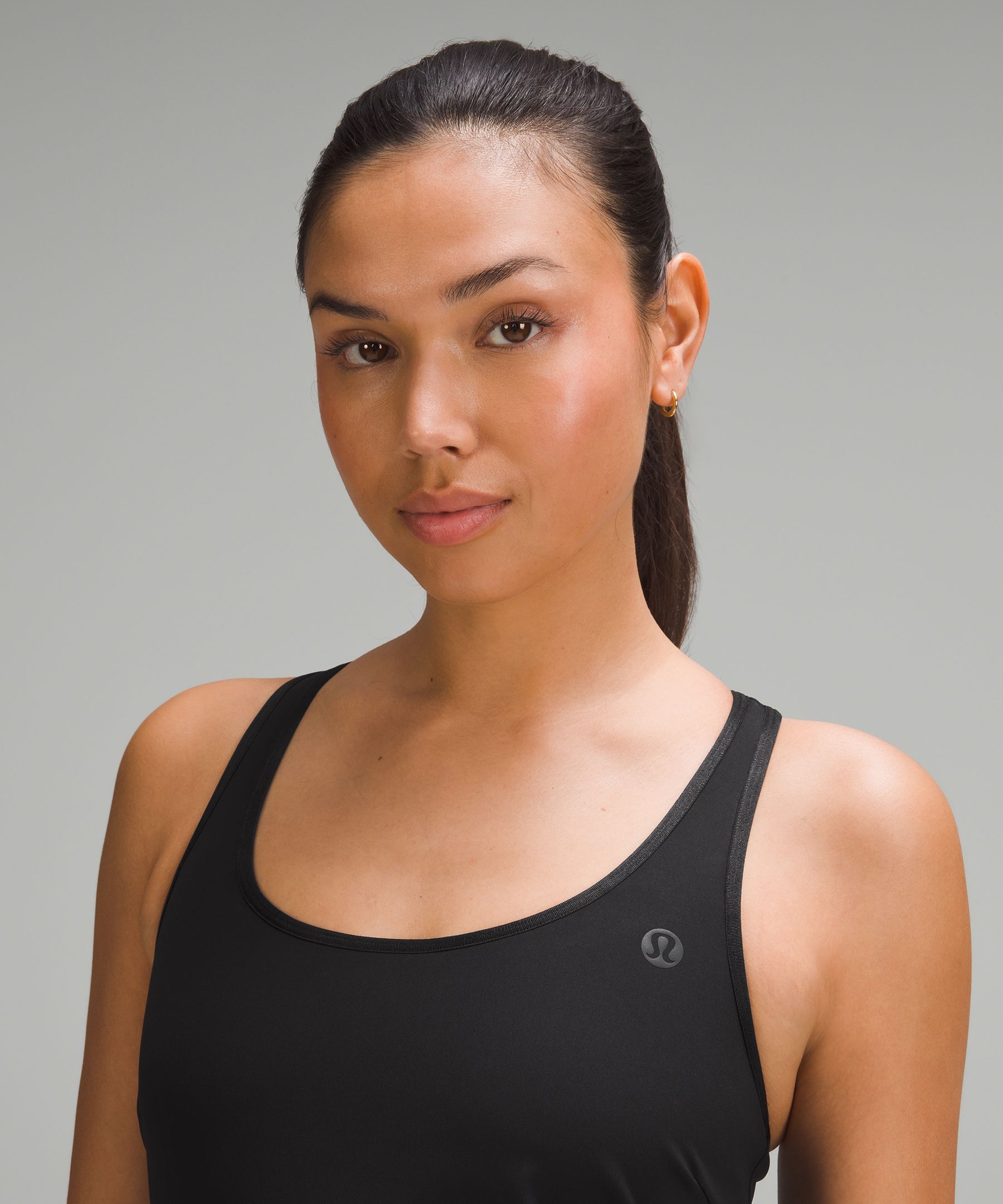 Shop Lululemon Scoop-neck Pleated Linerless Tennis Dress