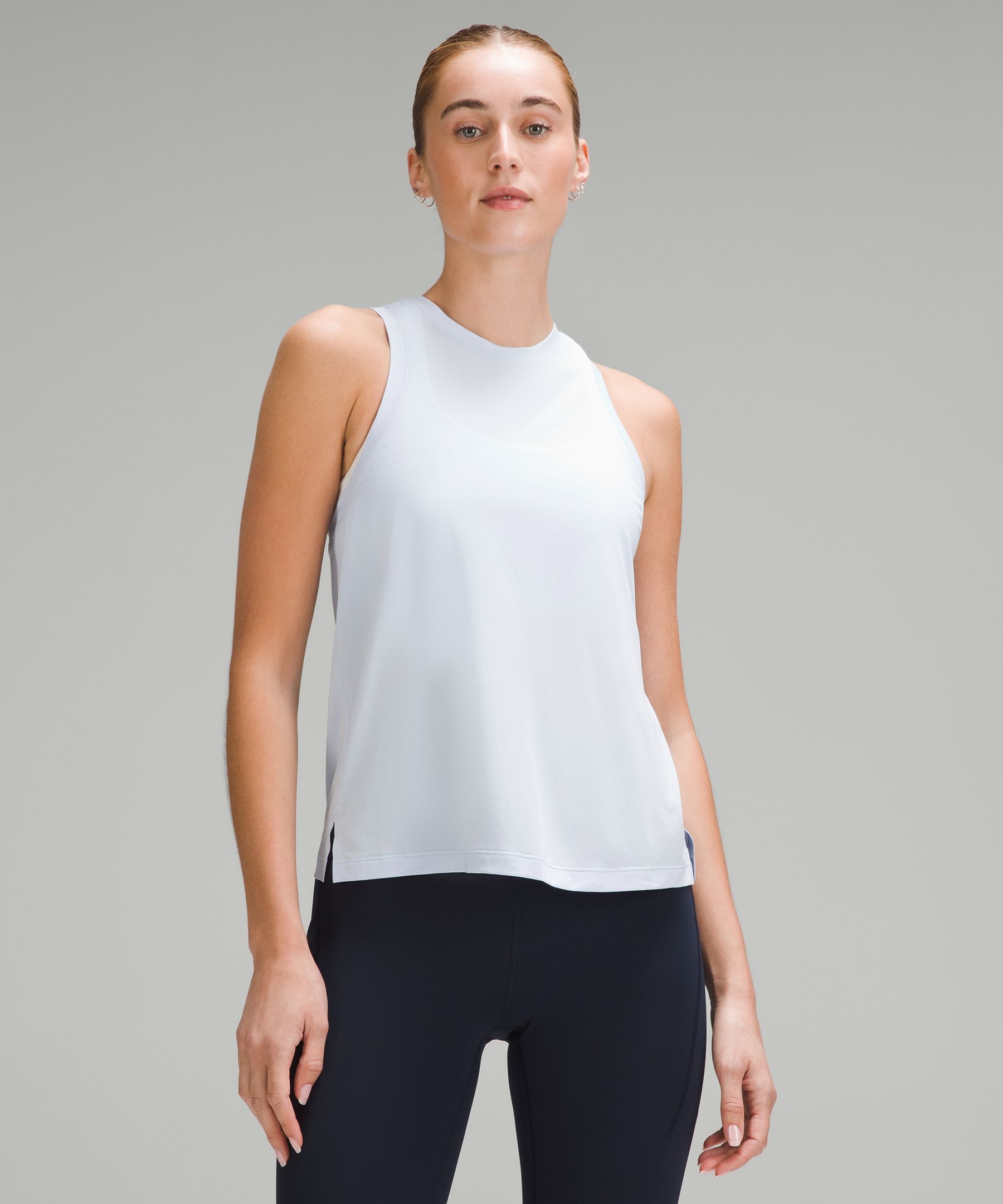 Lululemon Ultralight Hip-length Tank Top In Blue