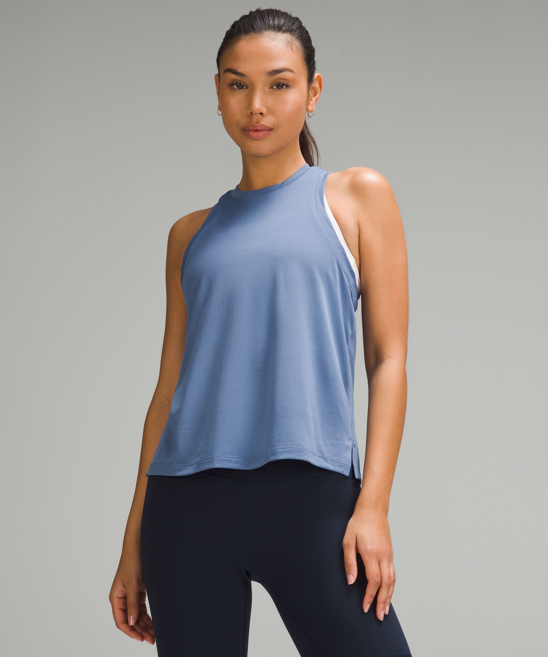 Shop Lululemon Ultralight Hip-length Tank Top