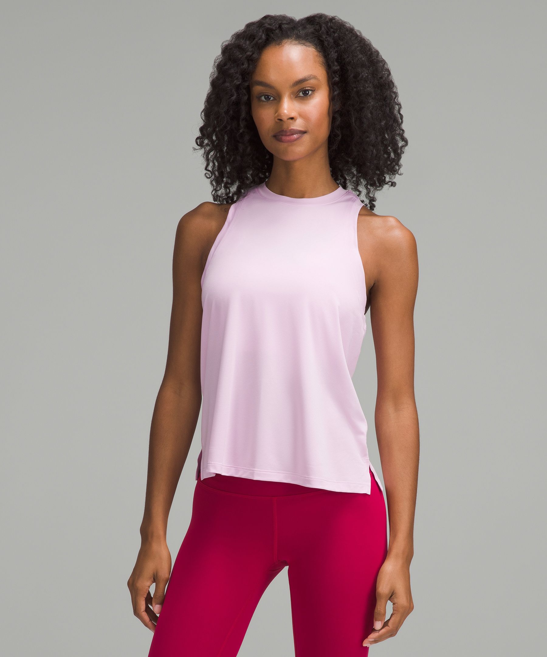 pink tank shirt