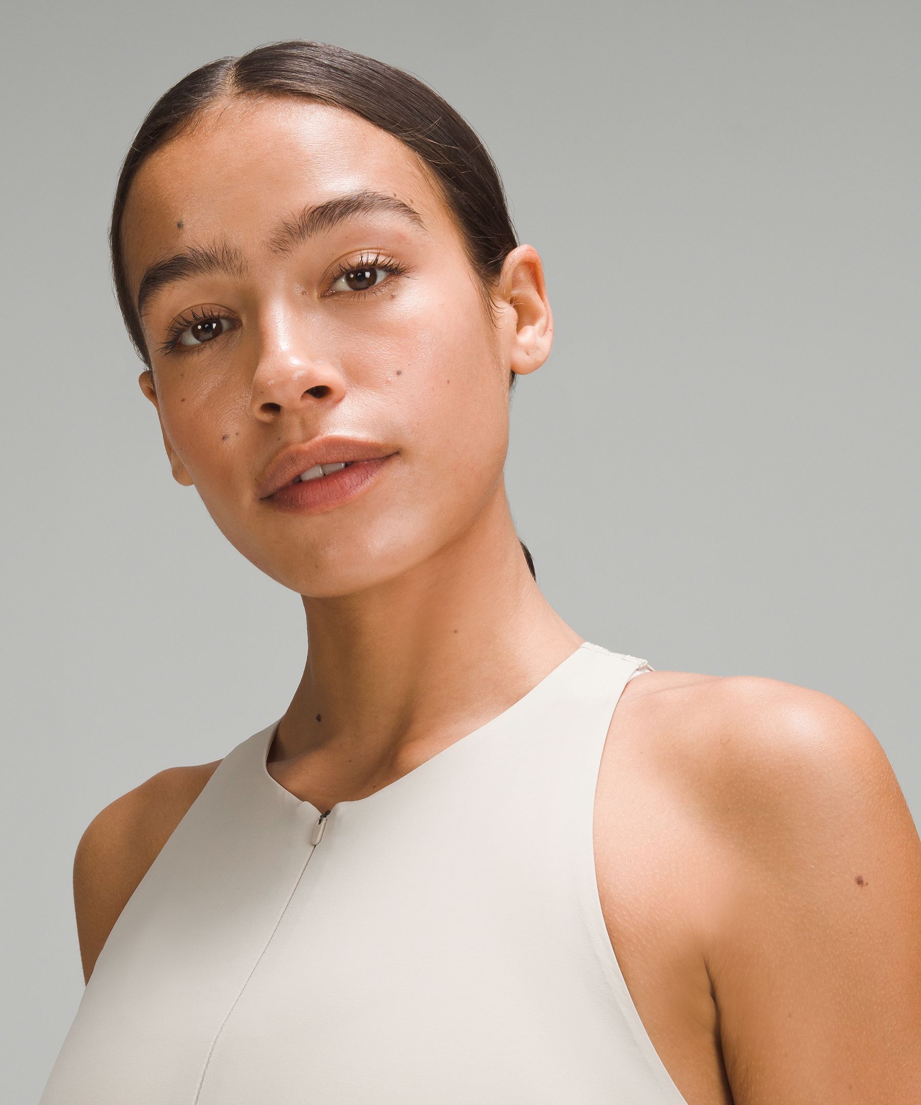 Shop Lululemon Fast And Free Zip-front Dress