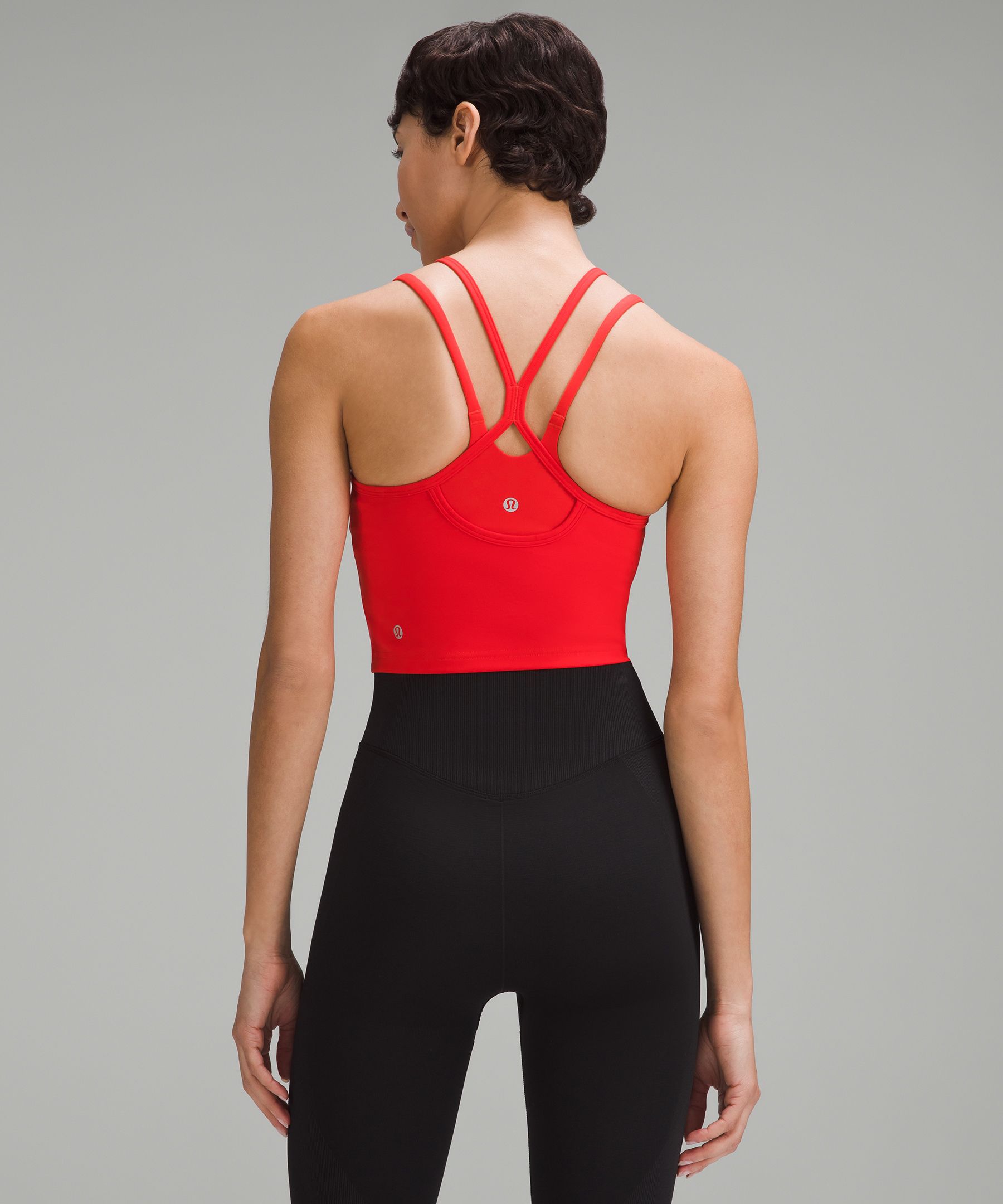 Lululemon athletica Wunder Train High-Neck Cross-Back Tank Top, Women's  Sleeveless & Tops