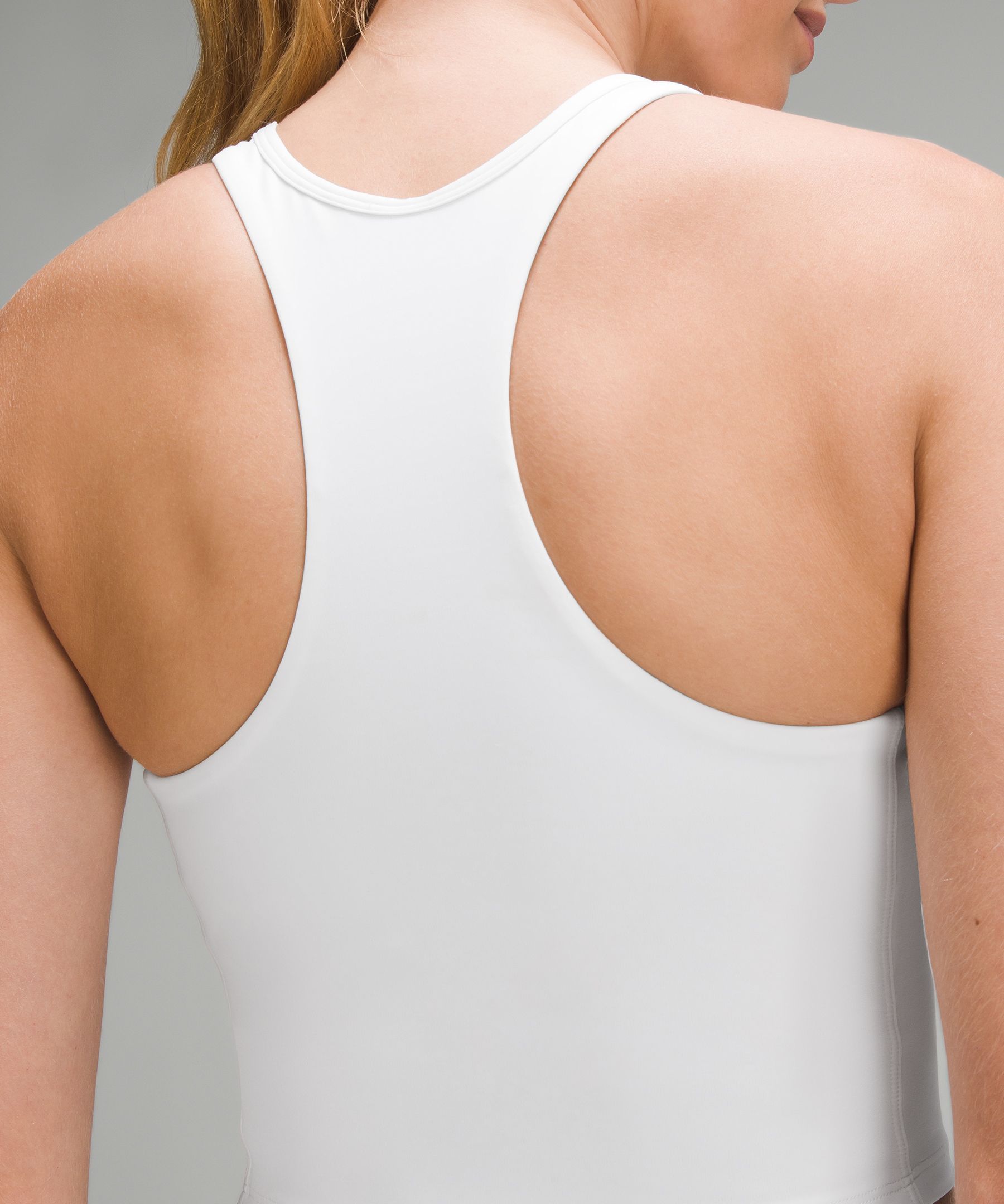 Cropped V-Neck Tennis Tank Top | Women's Sleeveless & Tops