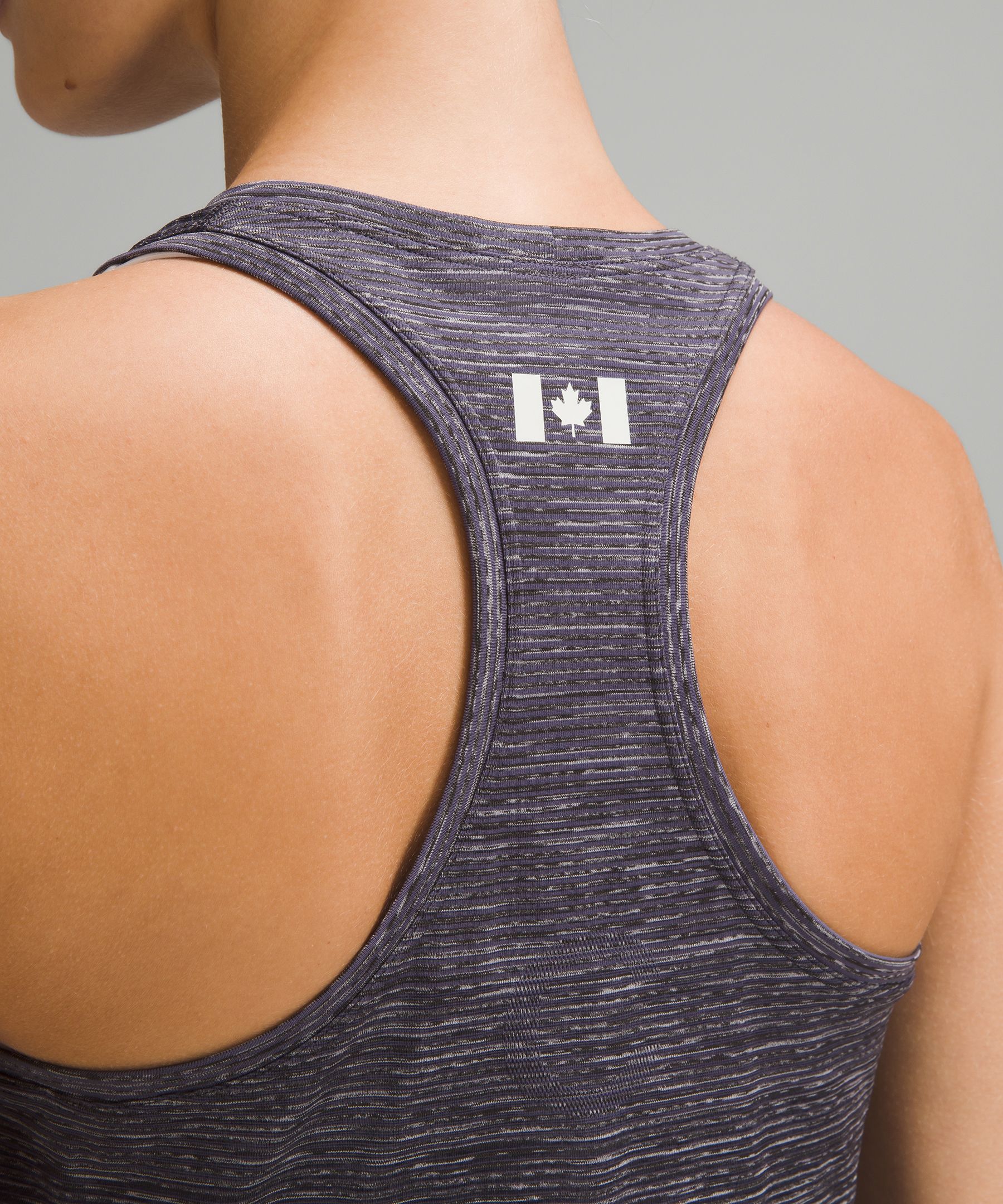 Team Canada Swiftly Tech Racerback 2.0 Waist Length *COC Logo | Women's Sleeveless & Tank Tops