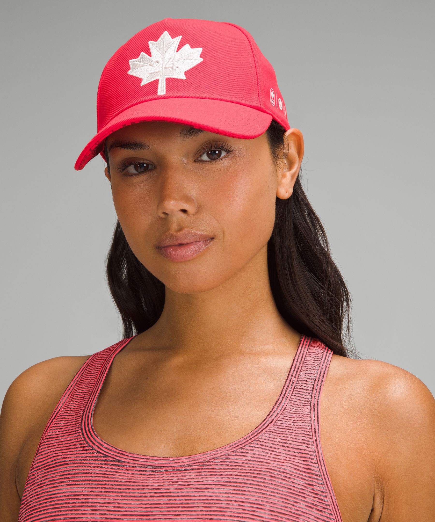 Team Canada Swiftly Tech Racerback 2.0 Waist Length *COC Logo | Women's Sleeveless & Tank Tops