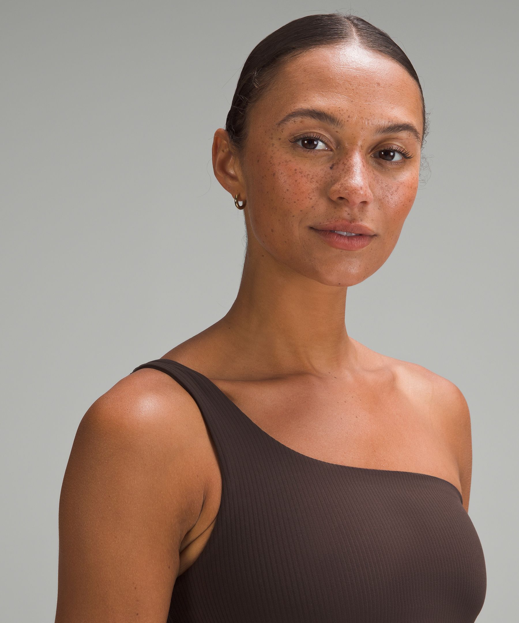 Lululemon + Ribbed Nulu Asymmetrical Yoga Tank Top