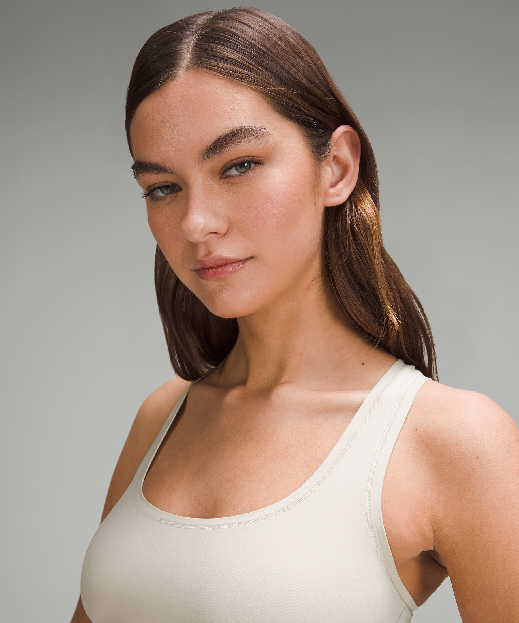 Wundermost Ultra-Soft Nulu Scoop-Neck Cropped Tank